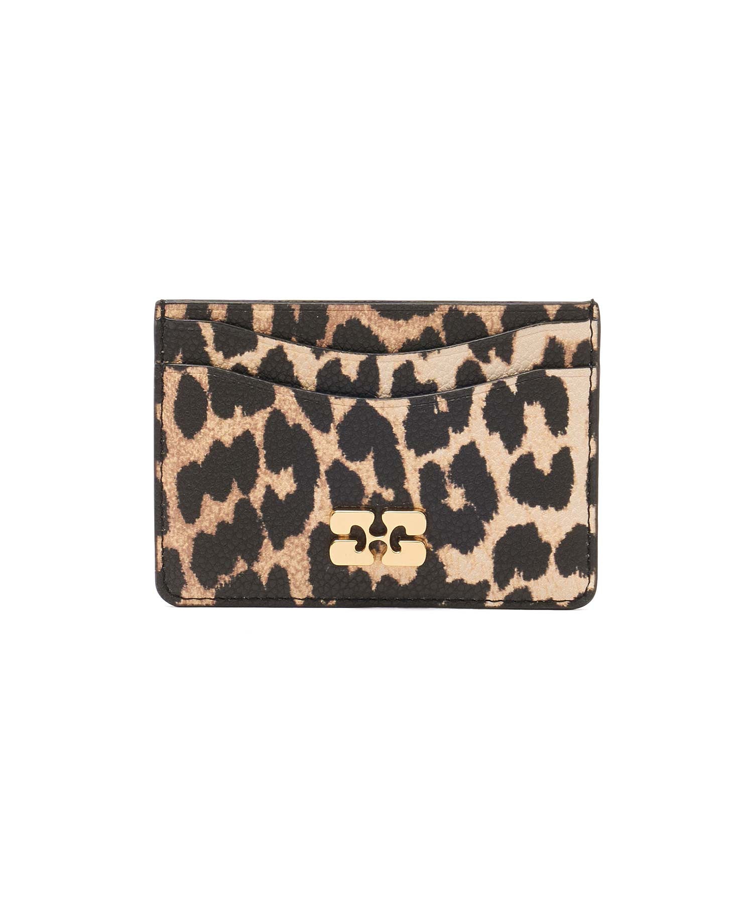 GANNI/BOU CARD HOLDER PRINTED GRAINED
