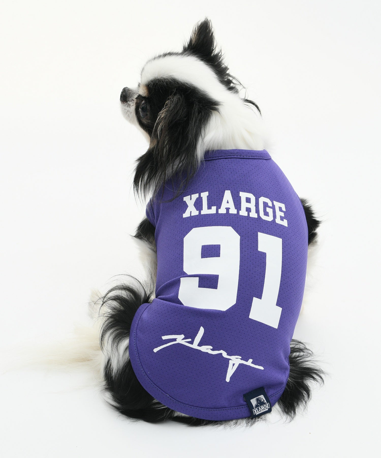 【XLARGE DOGWEAR】ロゴナンバリングメッシュタンク