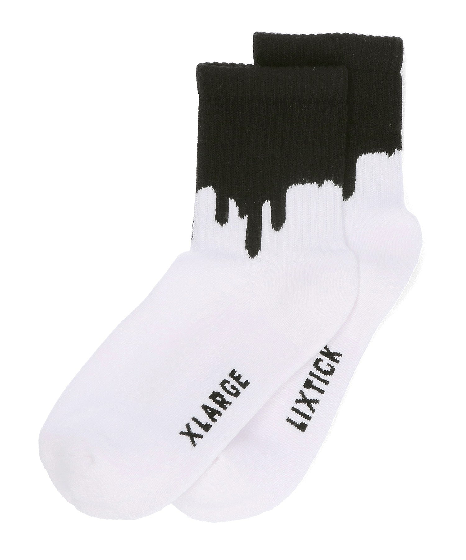 XLARGE×LIXTICK DRIP SOCKS 3PACK A