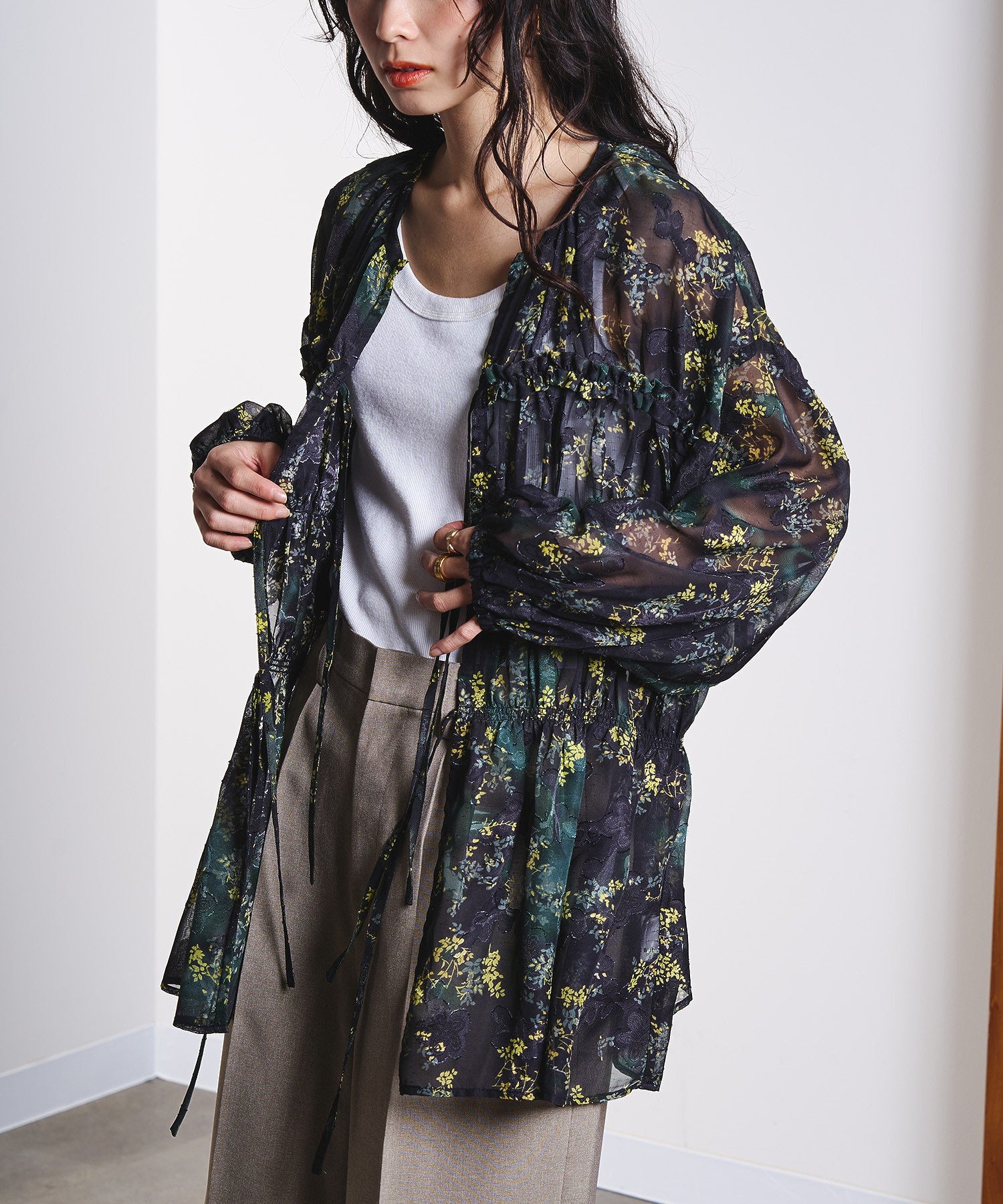 model:161cm 着用サイズ:ONE SIZE