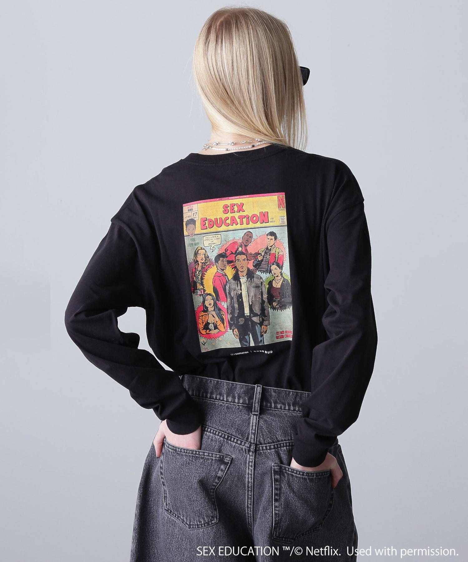 Netflix Series ‘SEX EDUCATION’ × ROSE BUD/AMERICAN COMIC TEE