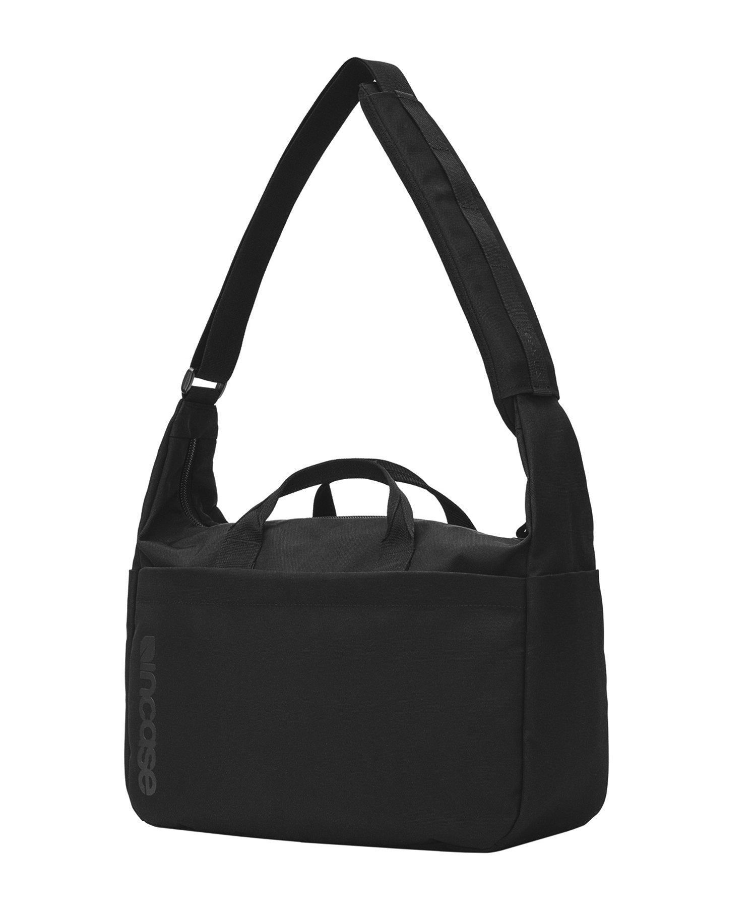 Grid Shoulder Bag - Black