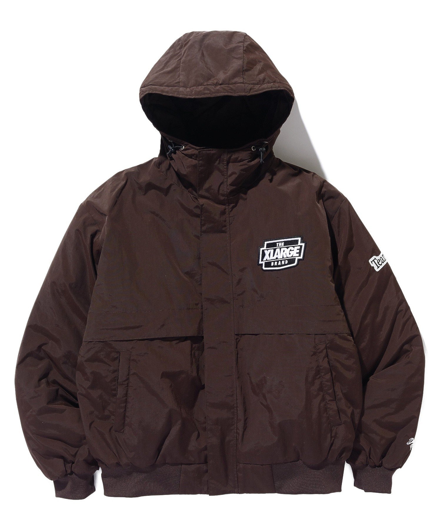 【calif限定 / BROWN】NYLON PUFFER JACKET