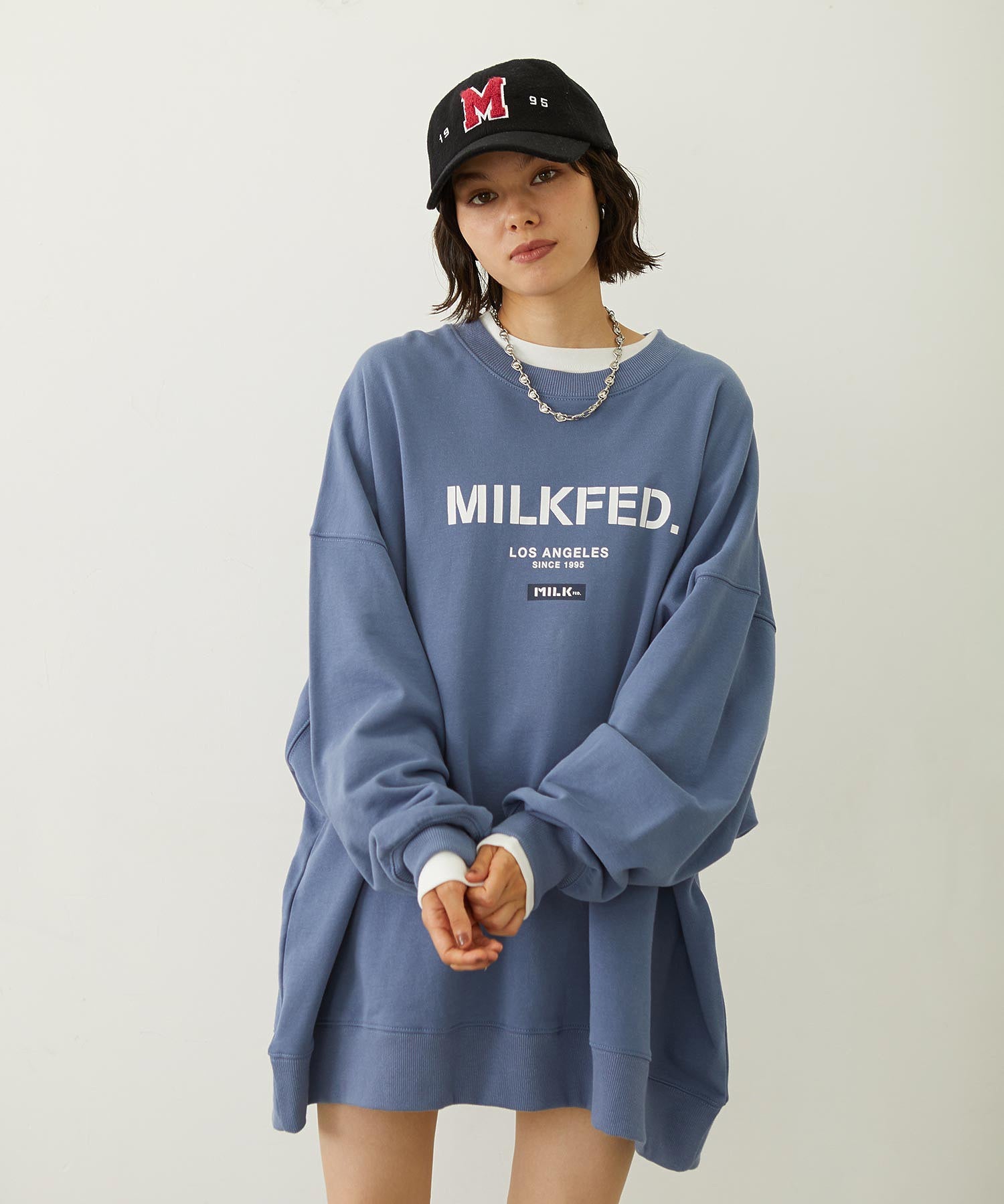 CHENILLE LOGO EMBROIDERY MELTON CAP