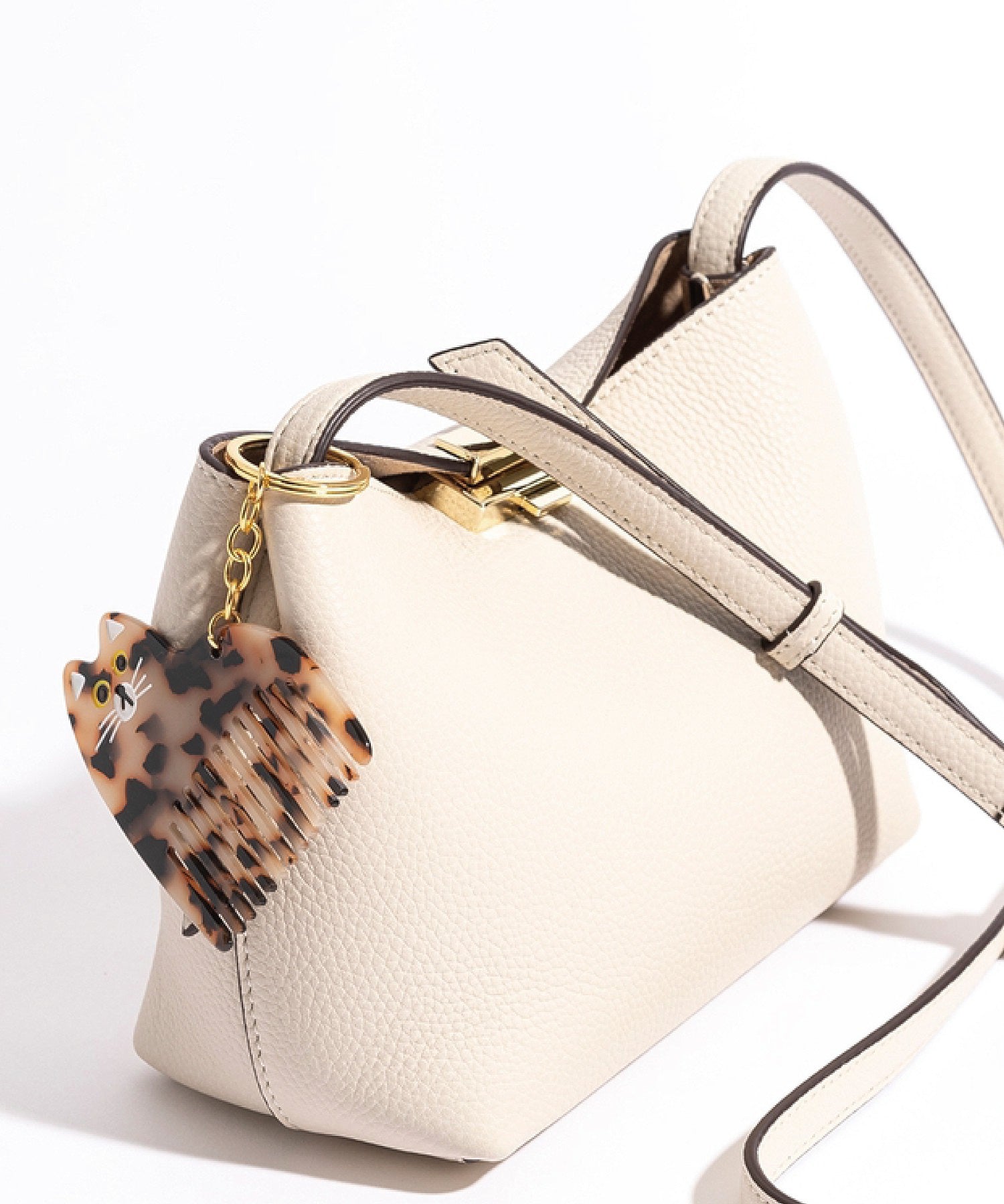 TRESSE/LE PEIGNE CHAT KEYRING