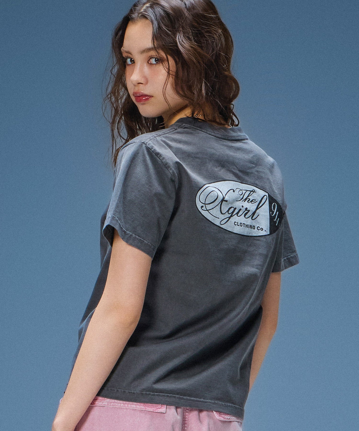 FADED OVAL LOGO S/S TEE