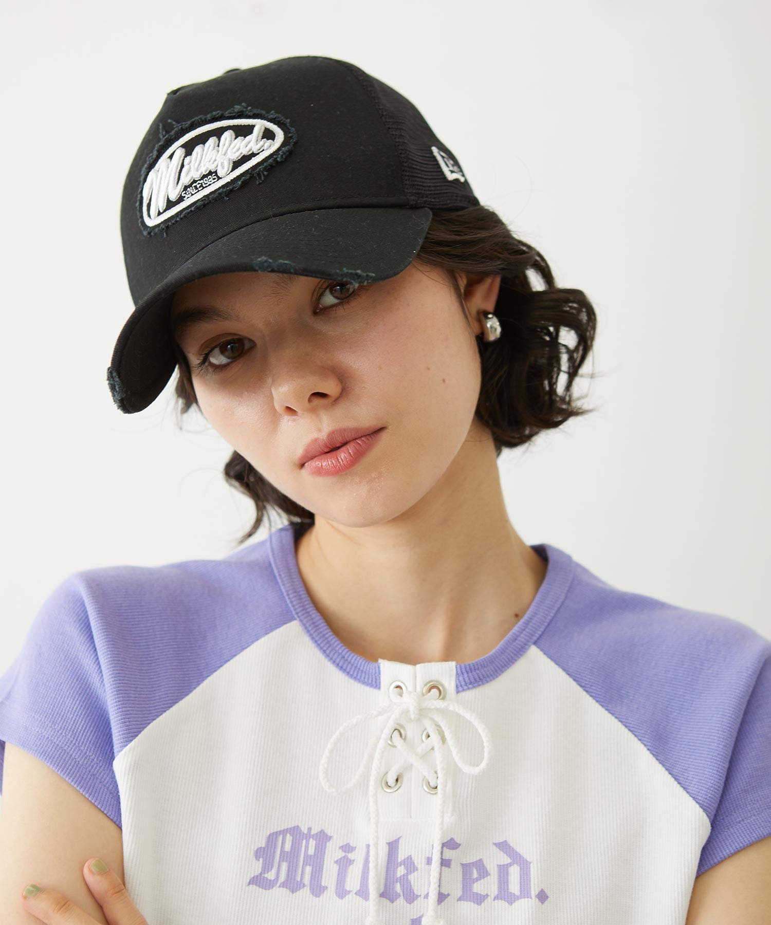 MILKFED. × NEW ERA OVAL LOGO 9FORTY A-FRAME