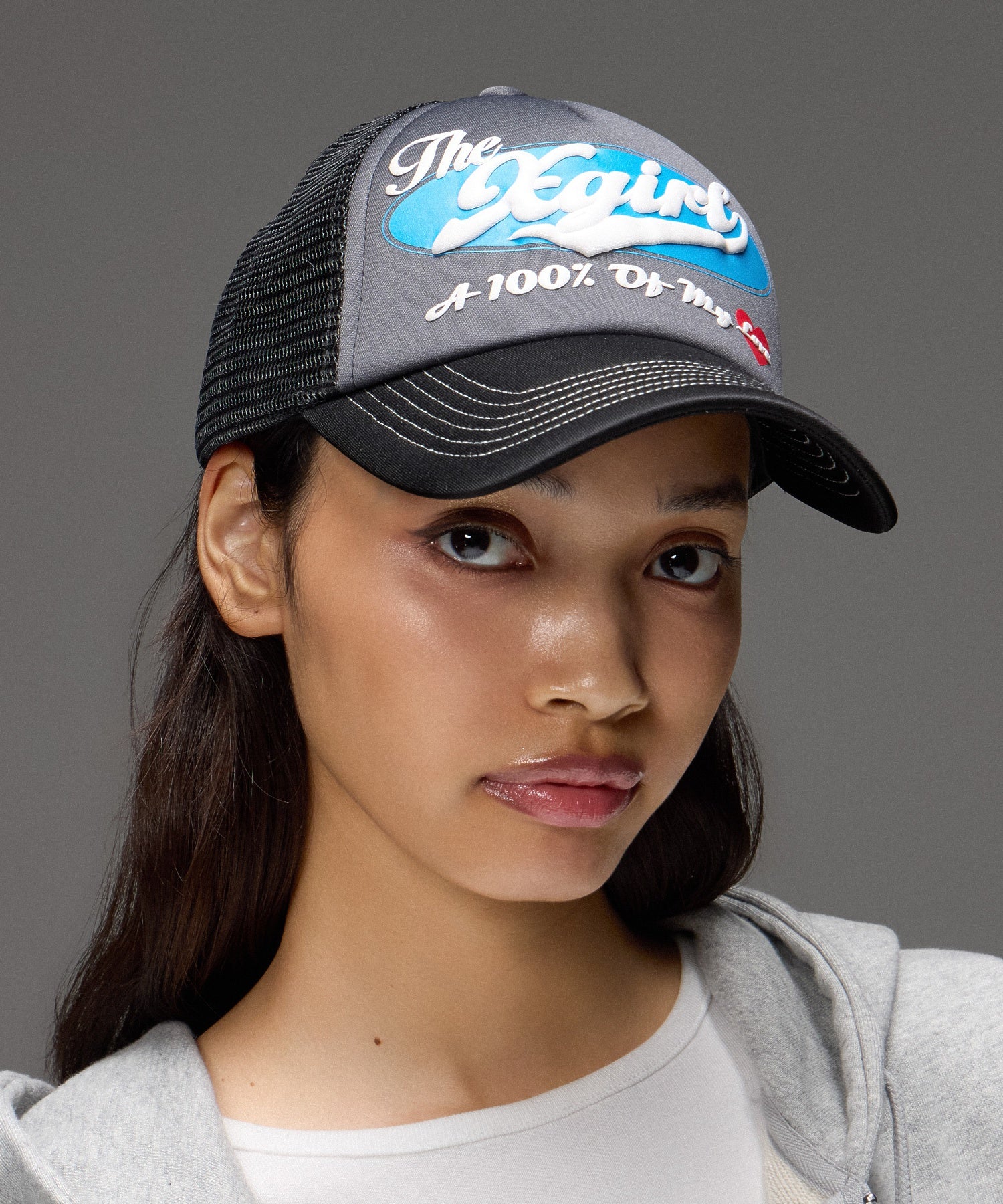 OVAL LOGO TRUCKER CAP
