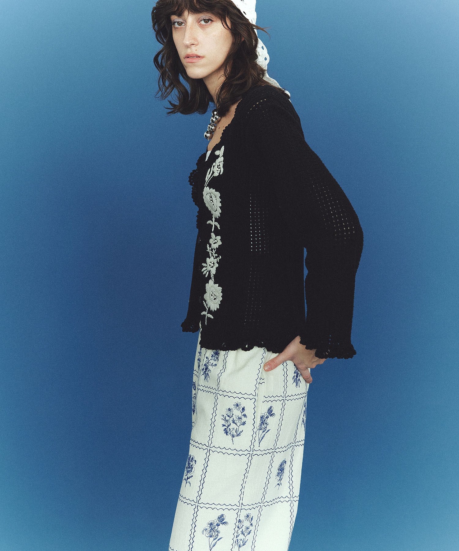 mag.by c/EMBROIDERY PANTS