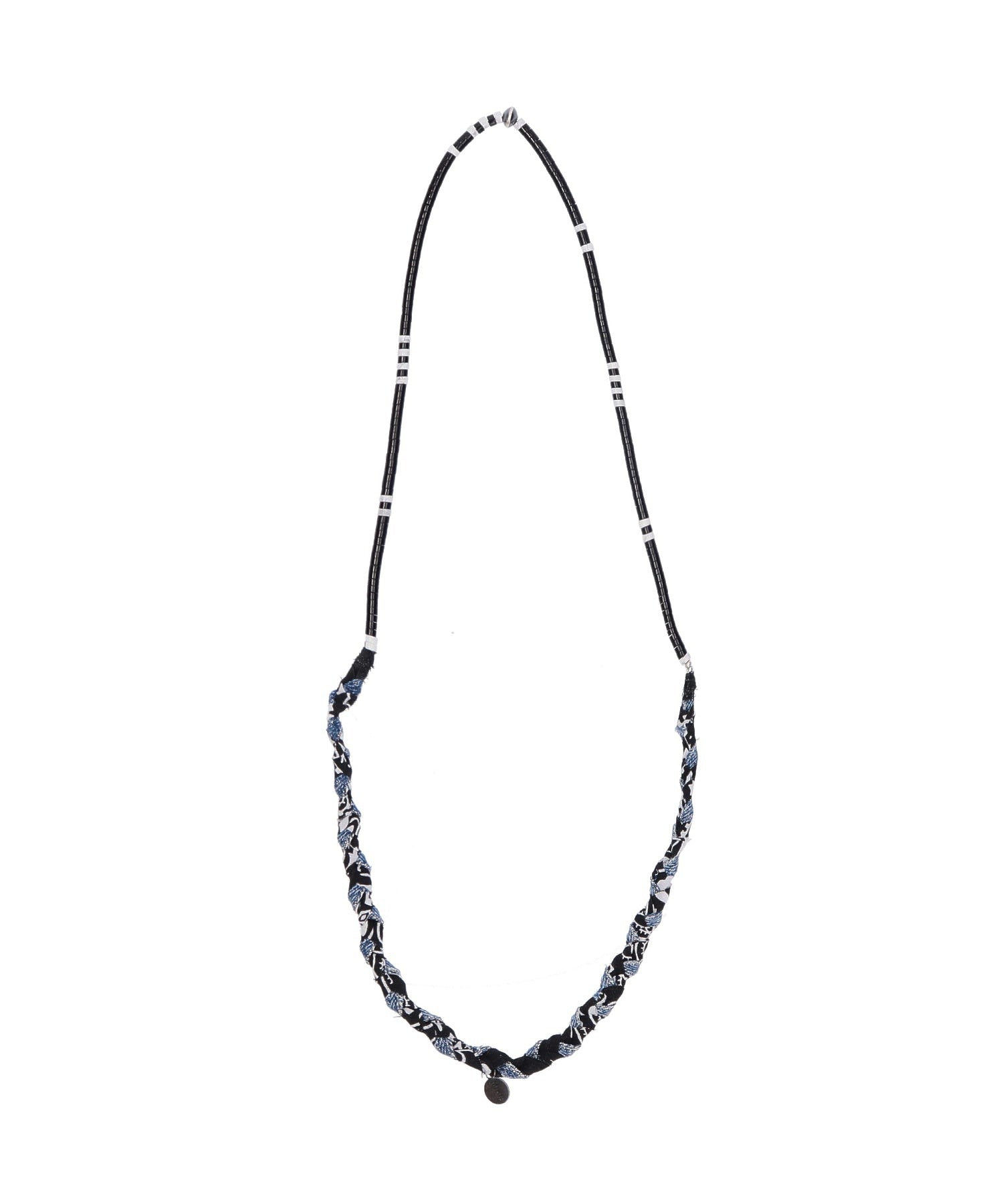 MIKIA/ミキア/vintage denim bandana necklace jet/223-M-008182-03