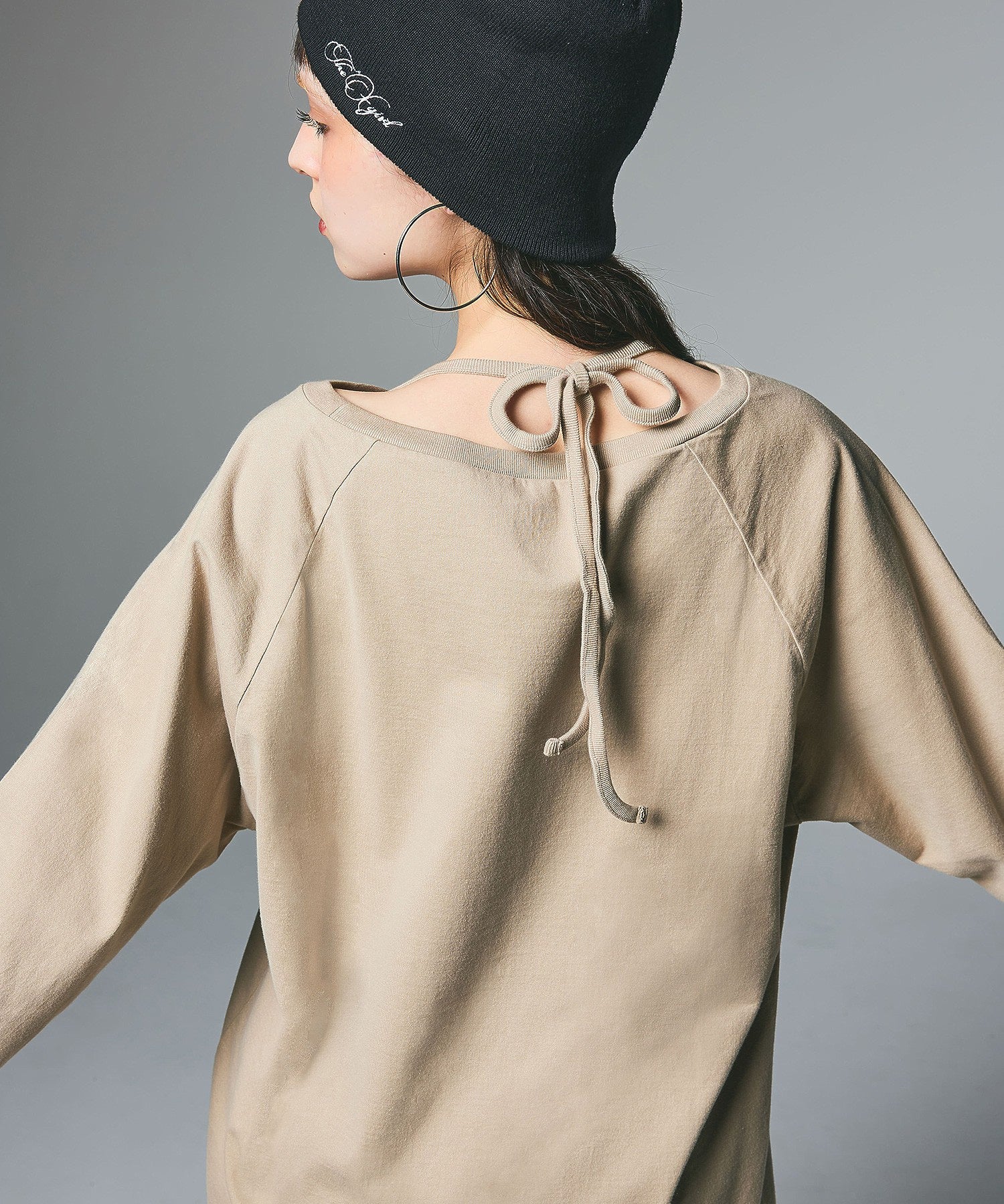 STAR LOGO HALTERNECK L/S TEE