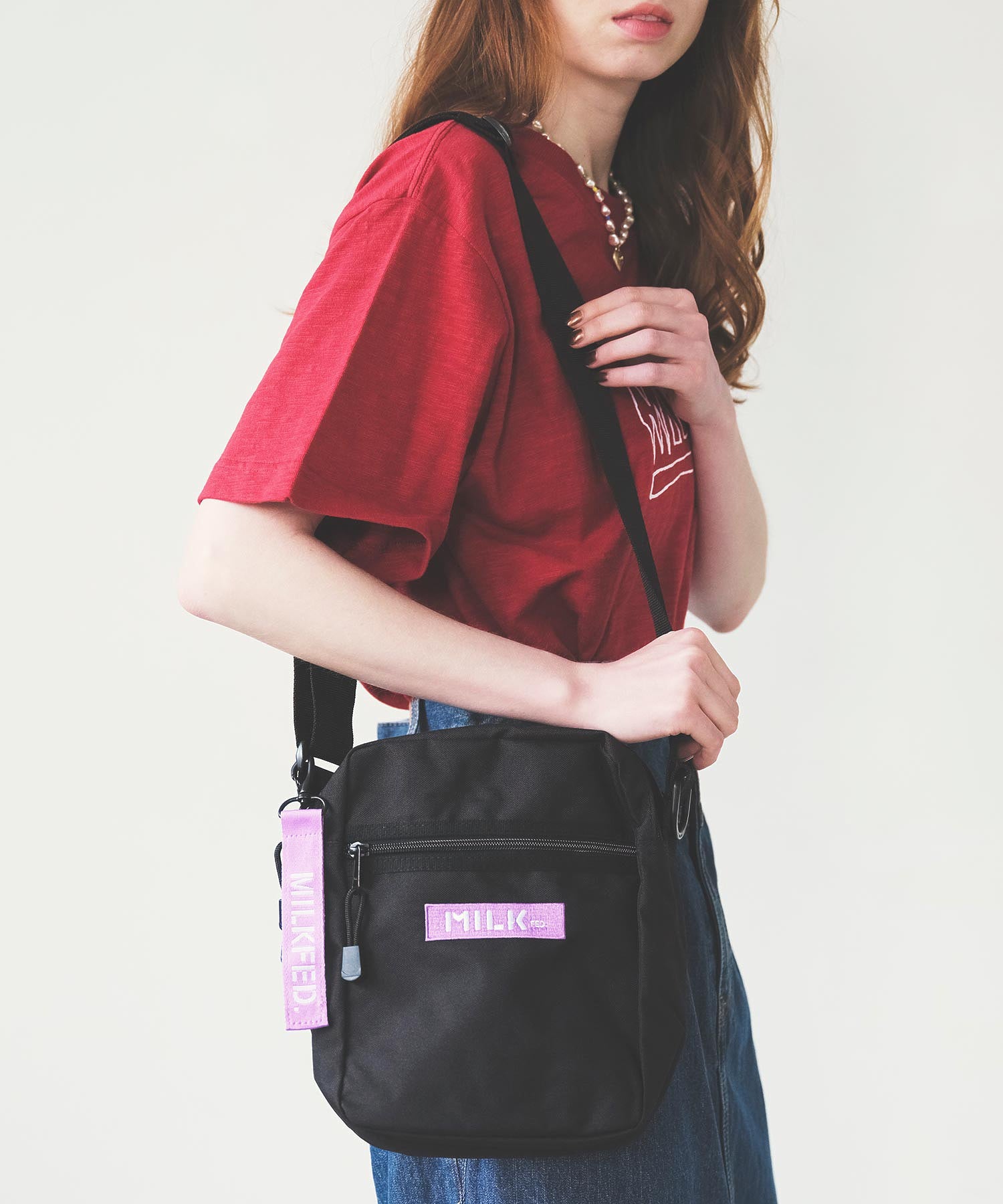 RECTANGLE SHOULDER BAG MILKFED.