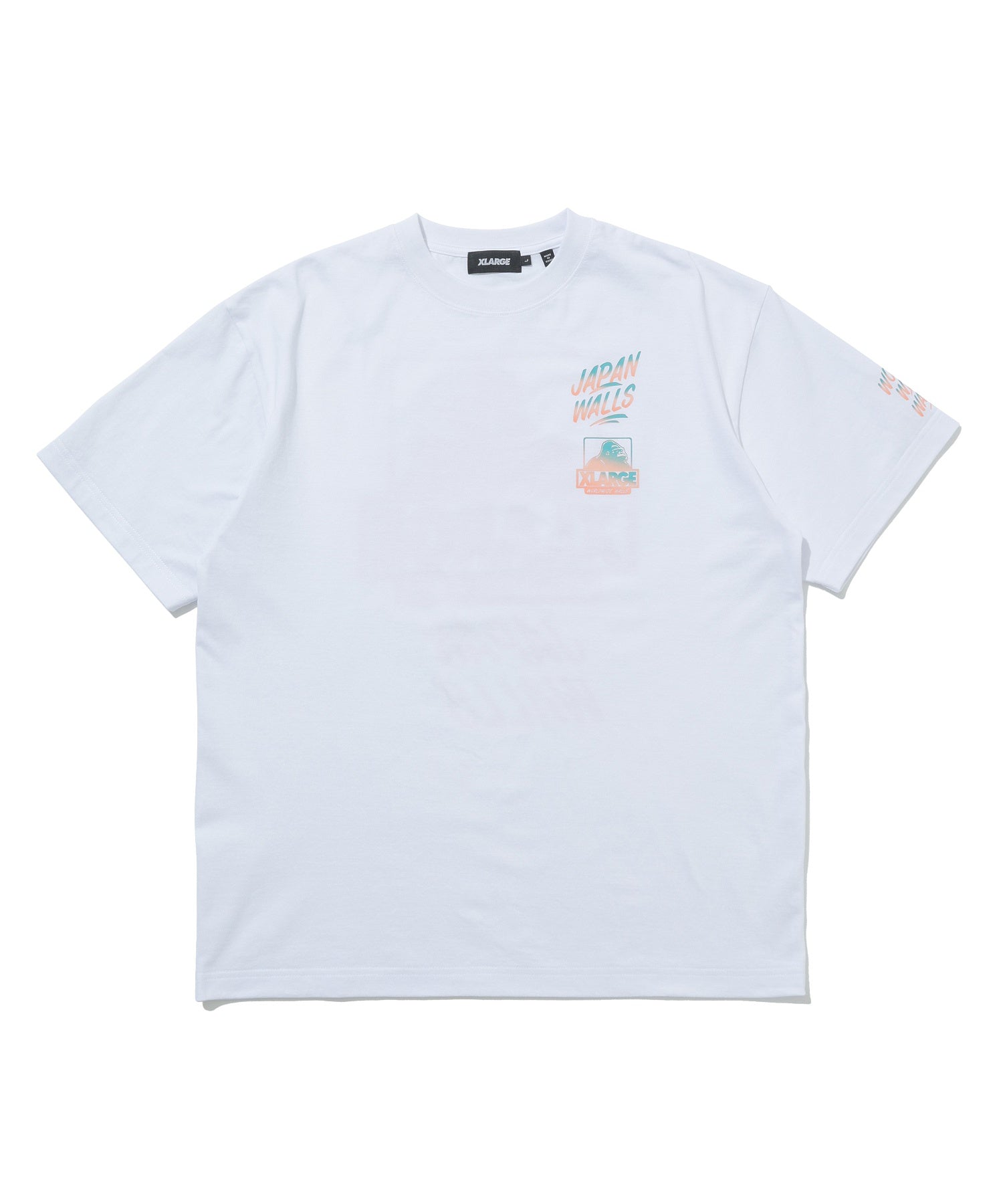 XLARGE×JAPAN WALLS 2024 S/S TEE calif-ART