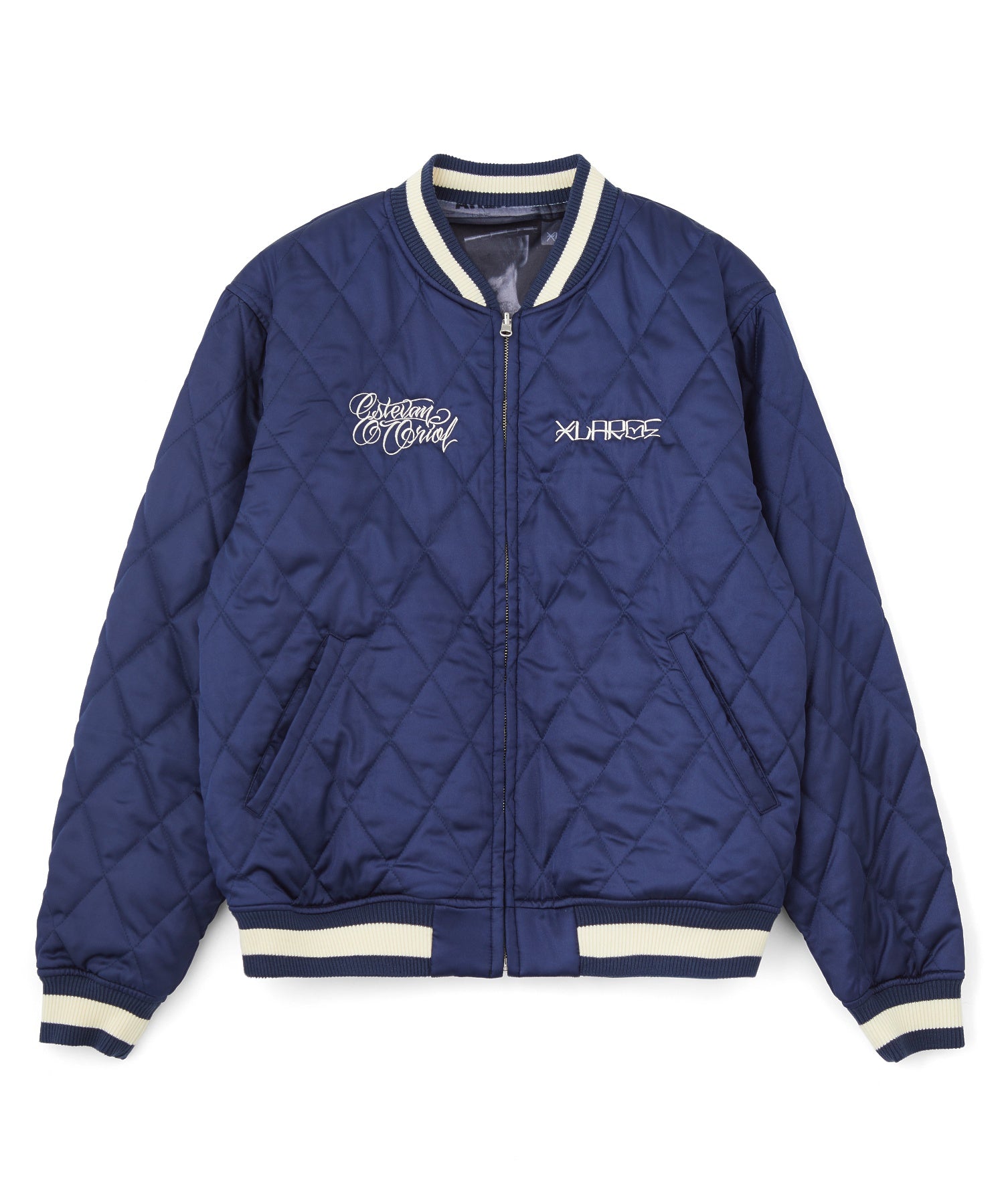 XLARGE×ESTEVAN ORIOL REVERSIBLE SOUVENIR JACKET