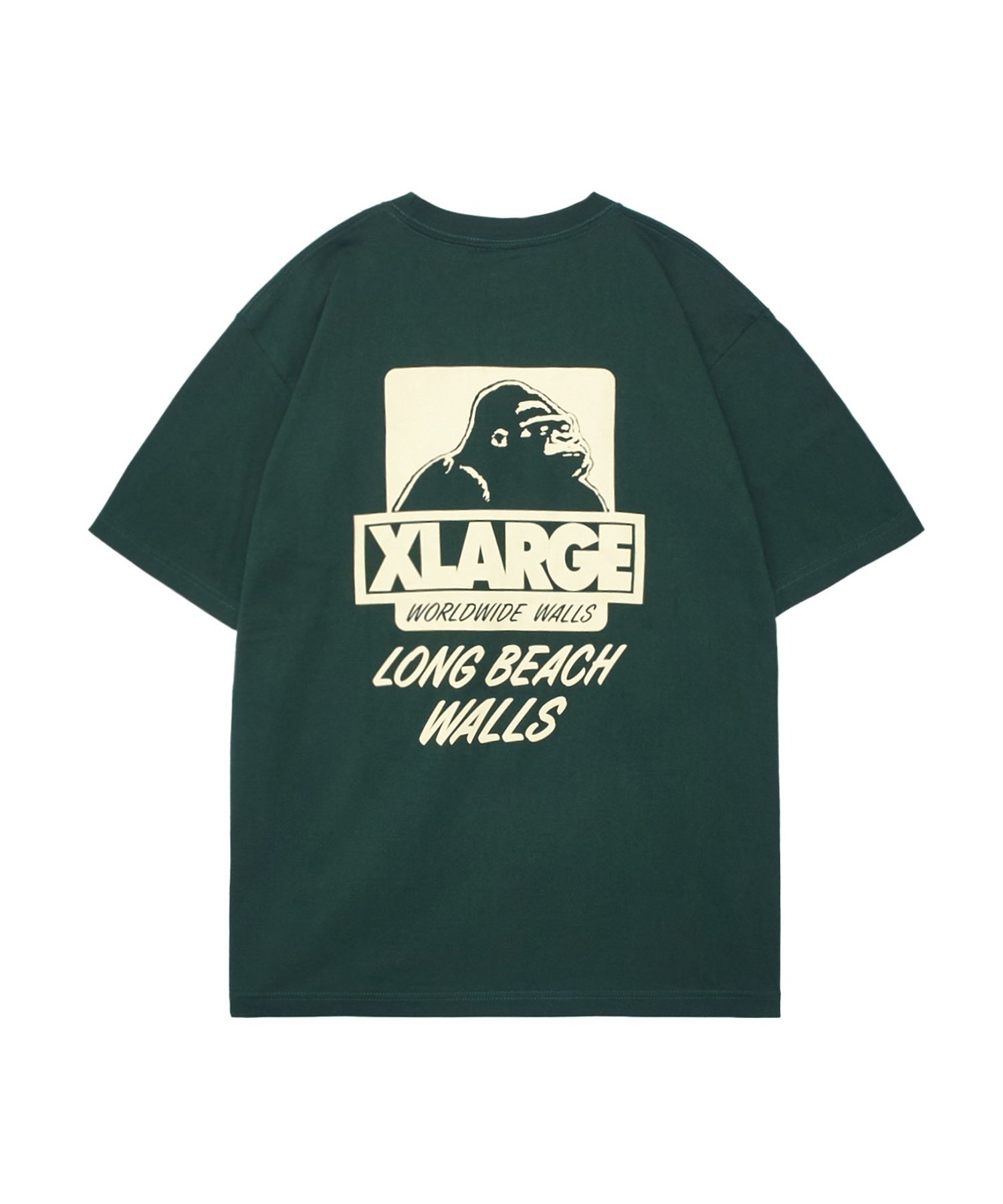 XLARGE x LONG BEACH WALLS S/S TEE calif-ART