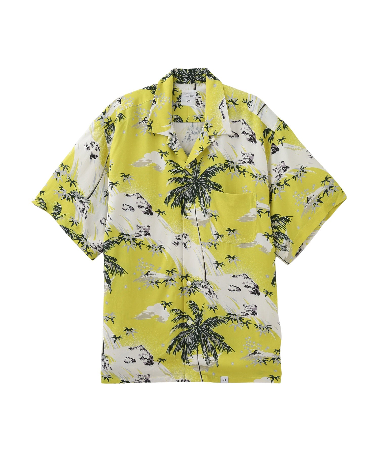 BEDWIN/ベドウィン/S/S ORG ALOHA SHIRT ROGERS/24SB1724