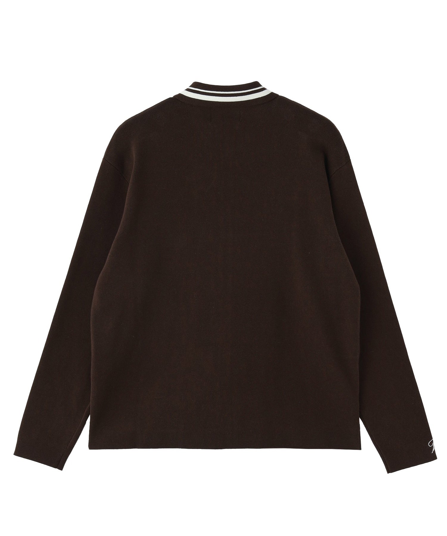 WALK IN PARIS/ウォーキンパリス/Long Sleeve Brown Knit Cardigan