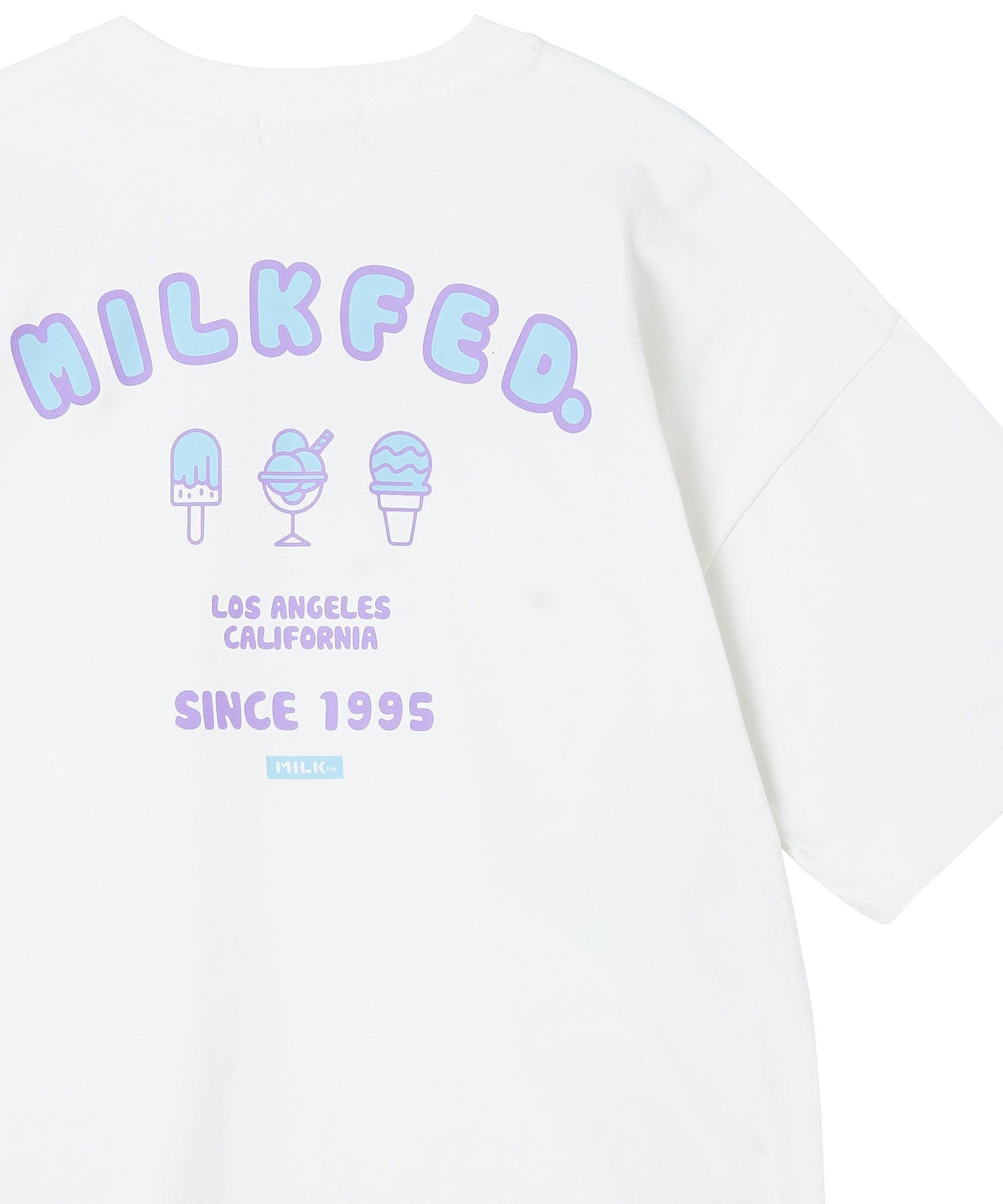 WIDE S/S TEE ICE CREAM MILKFED.