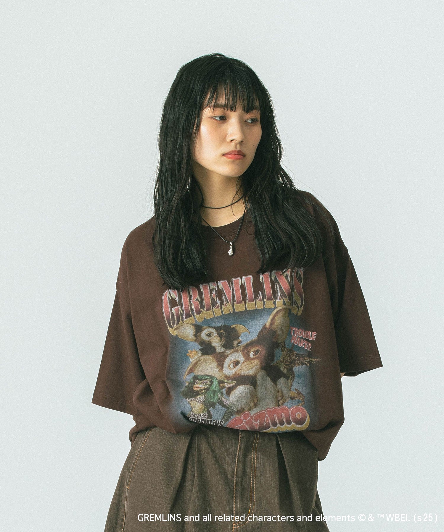 【WEB・一部店舗限定/ROSE BUD LIMITED】GREMLINS  BIG TEE