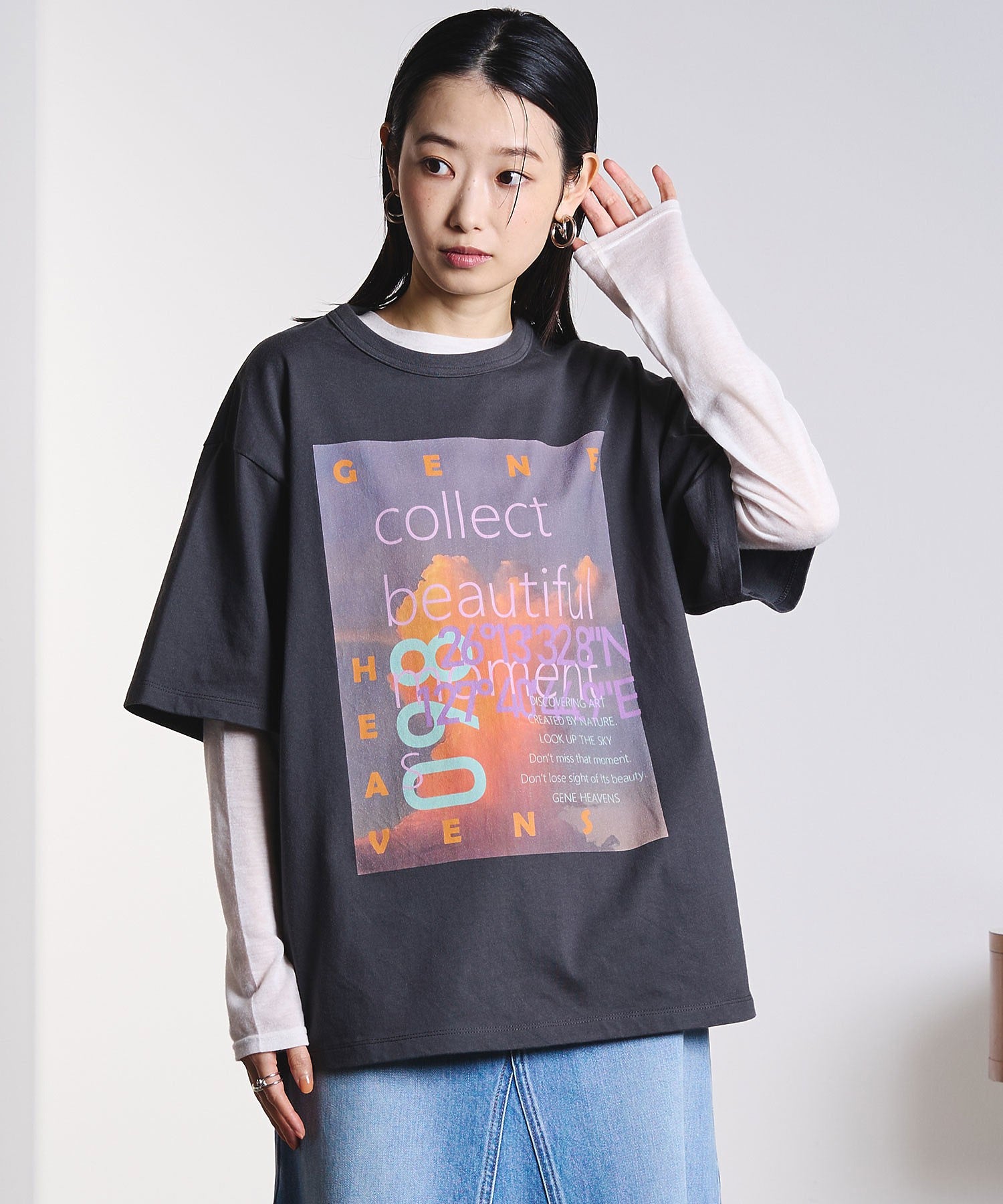model:169cm 着用サイズ:ONE SIZE