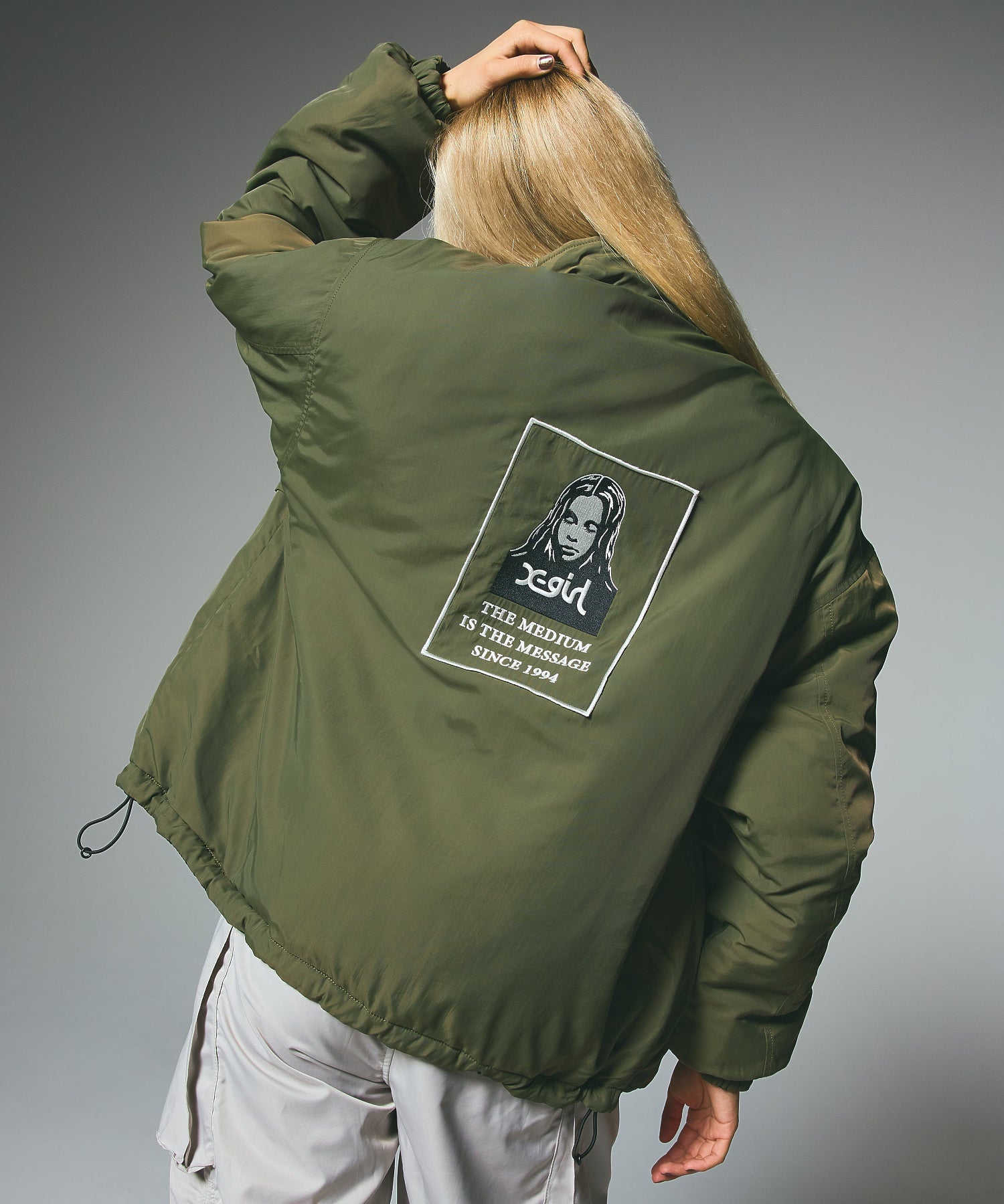 FACE PATCH REVERSIBLE JACKET