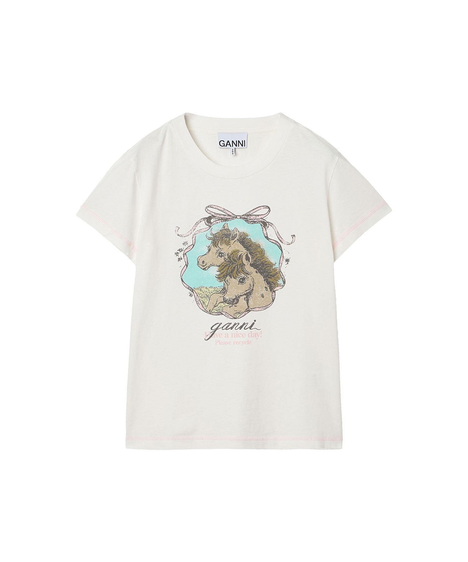 GANNI/BASIC COTTON JERSEY BABY FIT QIXI