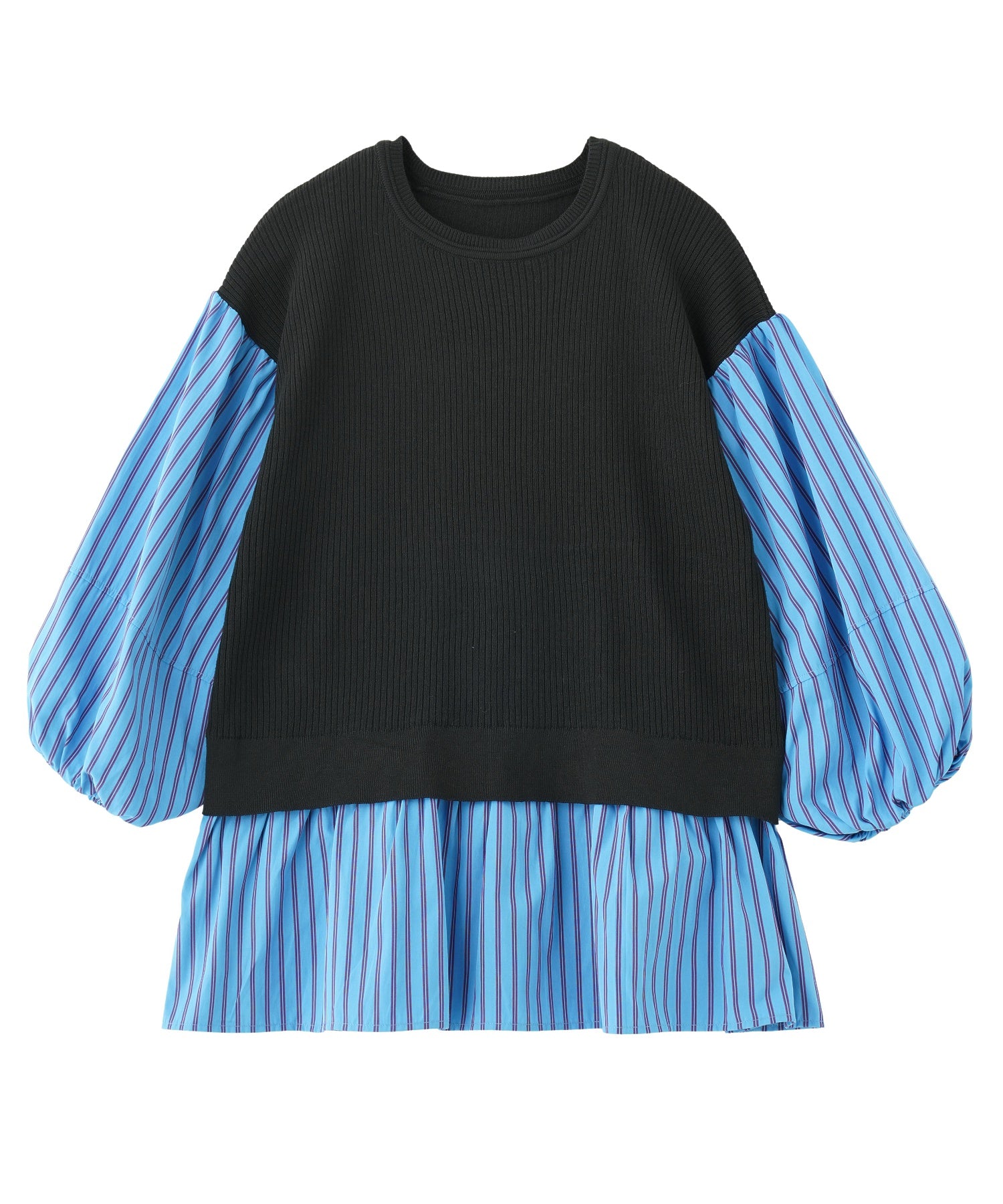 シャツドッキングニット