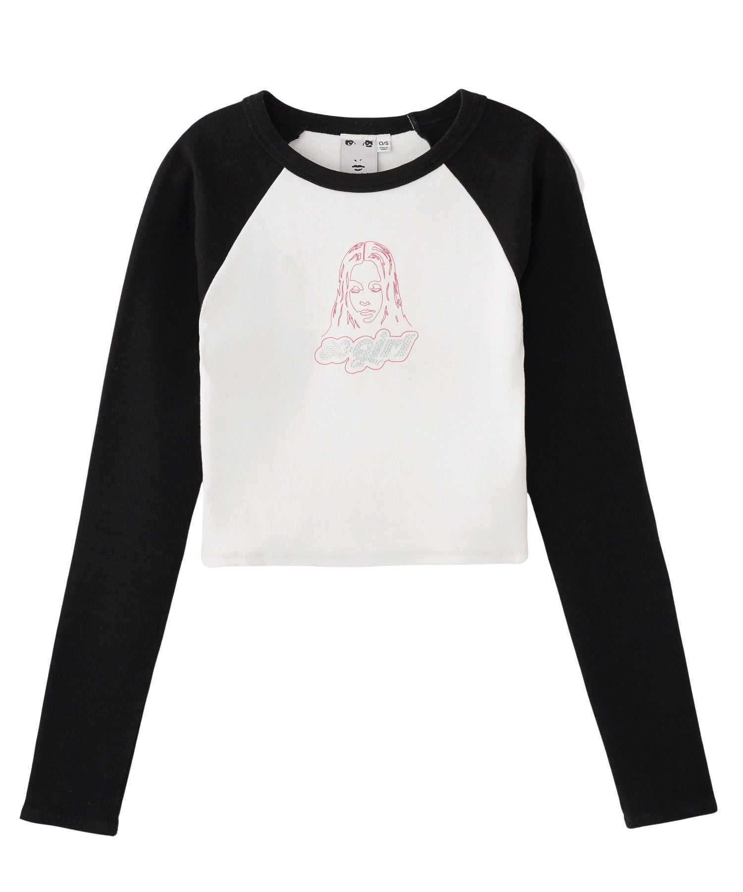 FACE RAGLAN L/S TEE