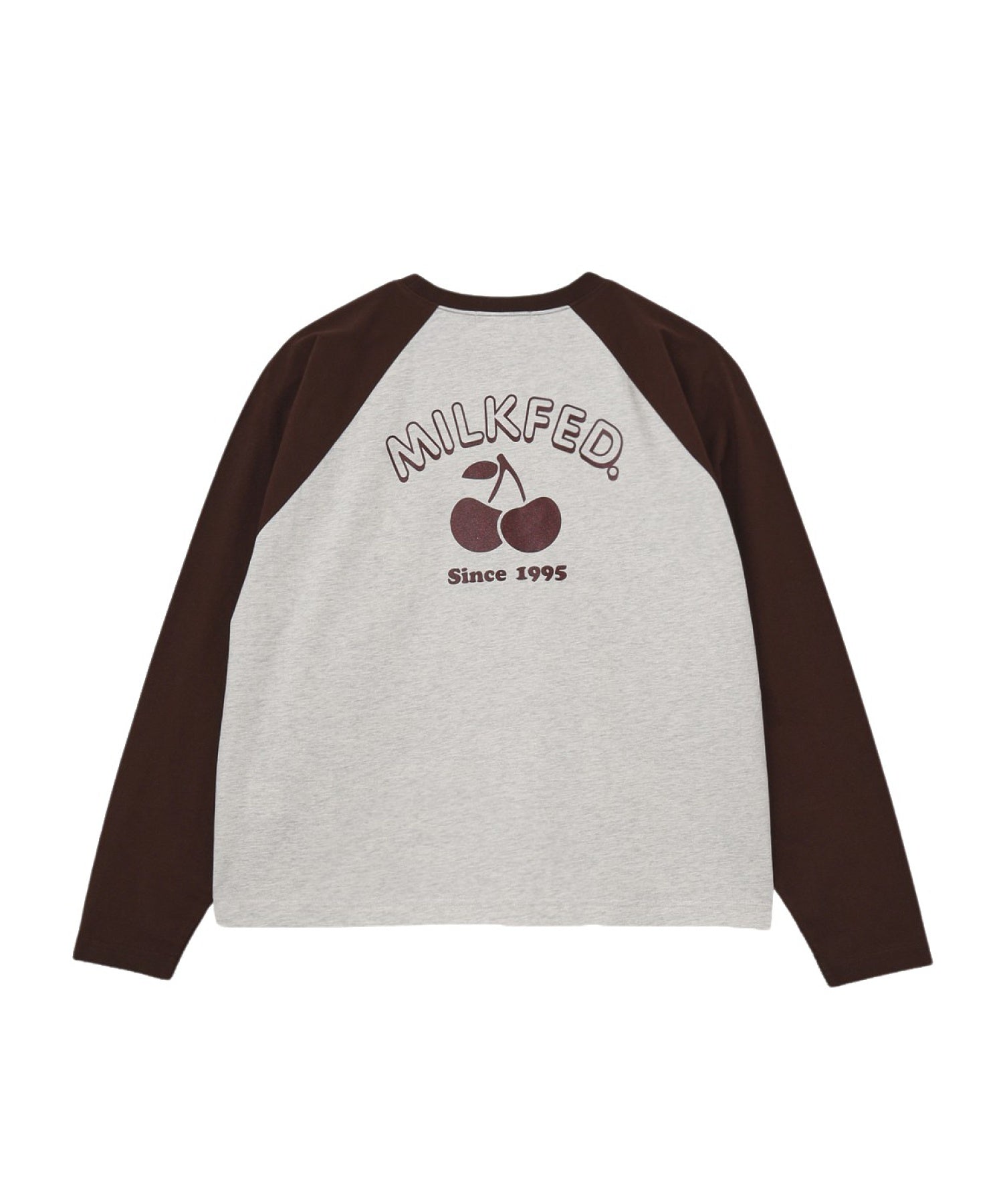 ROUND LOGO GLITTER CHERRY B/B TEE