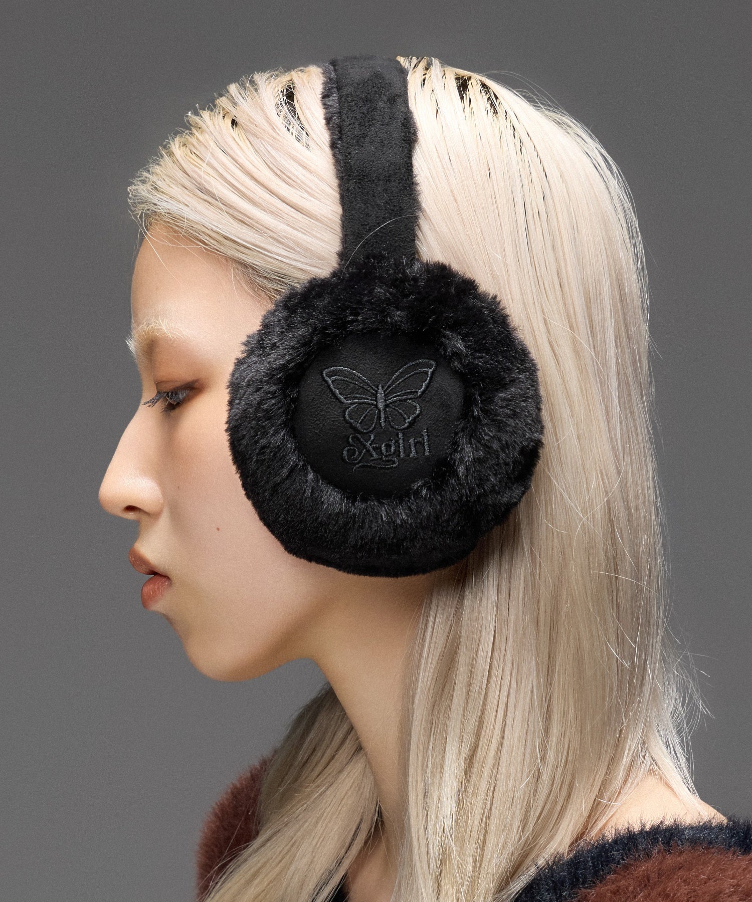 BUTTERFLY LOGO EARMUFFS