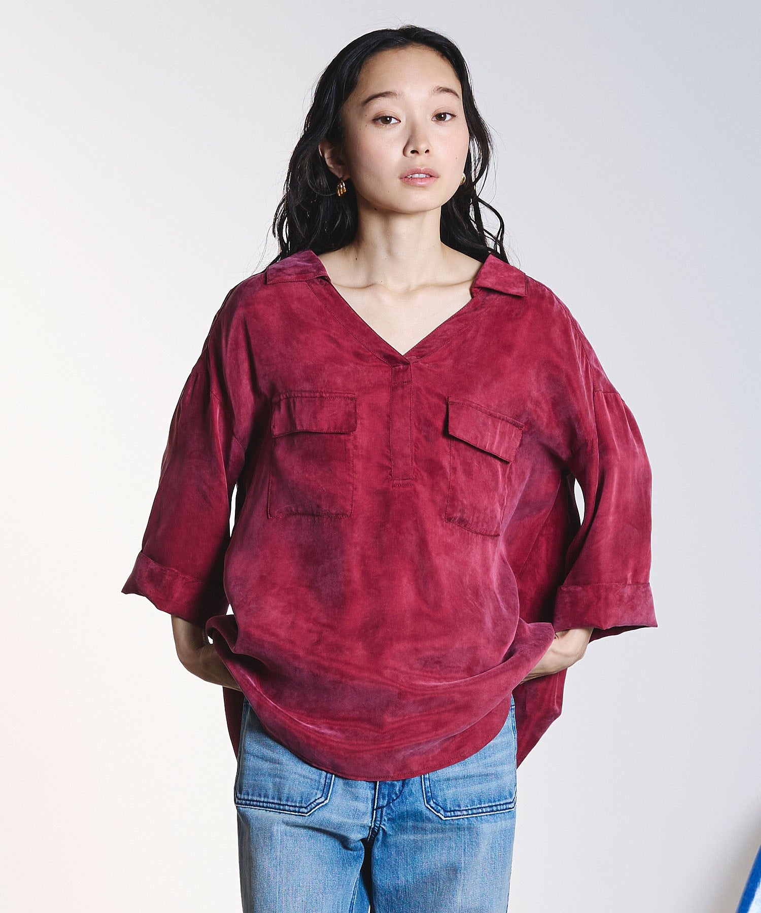 model:161cm 着用サイズ:ONE SIZE