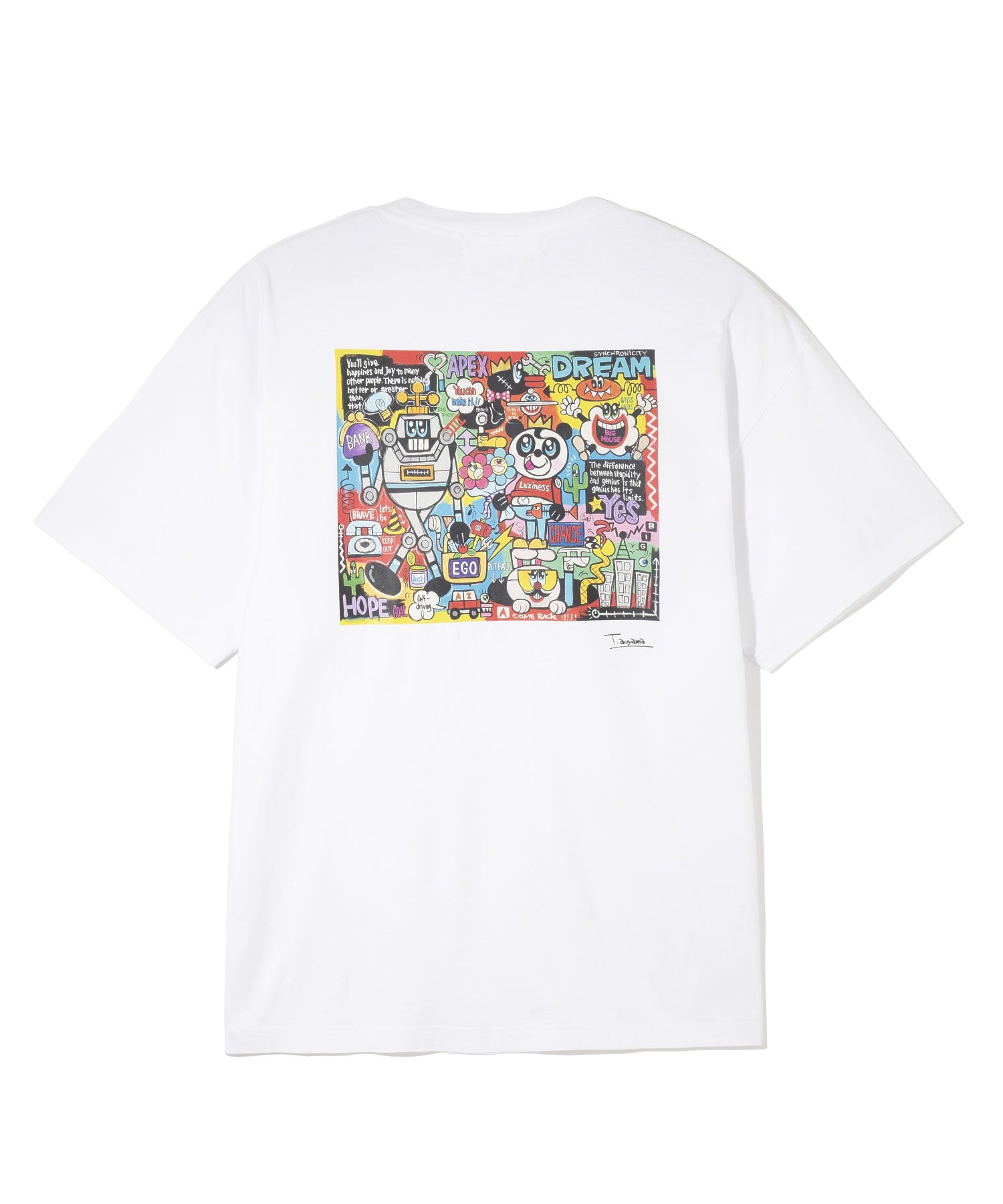 TETSUJI AOYAMA S/S TEE IN THE NEAR FUTURE calif-ART