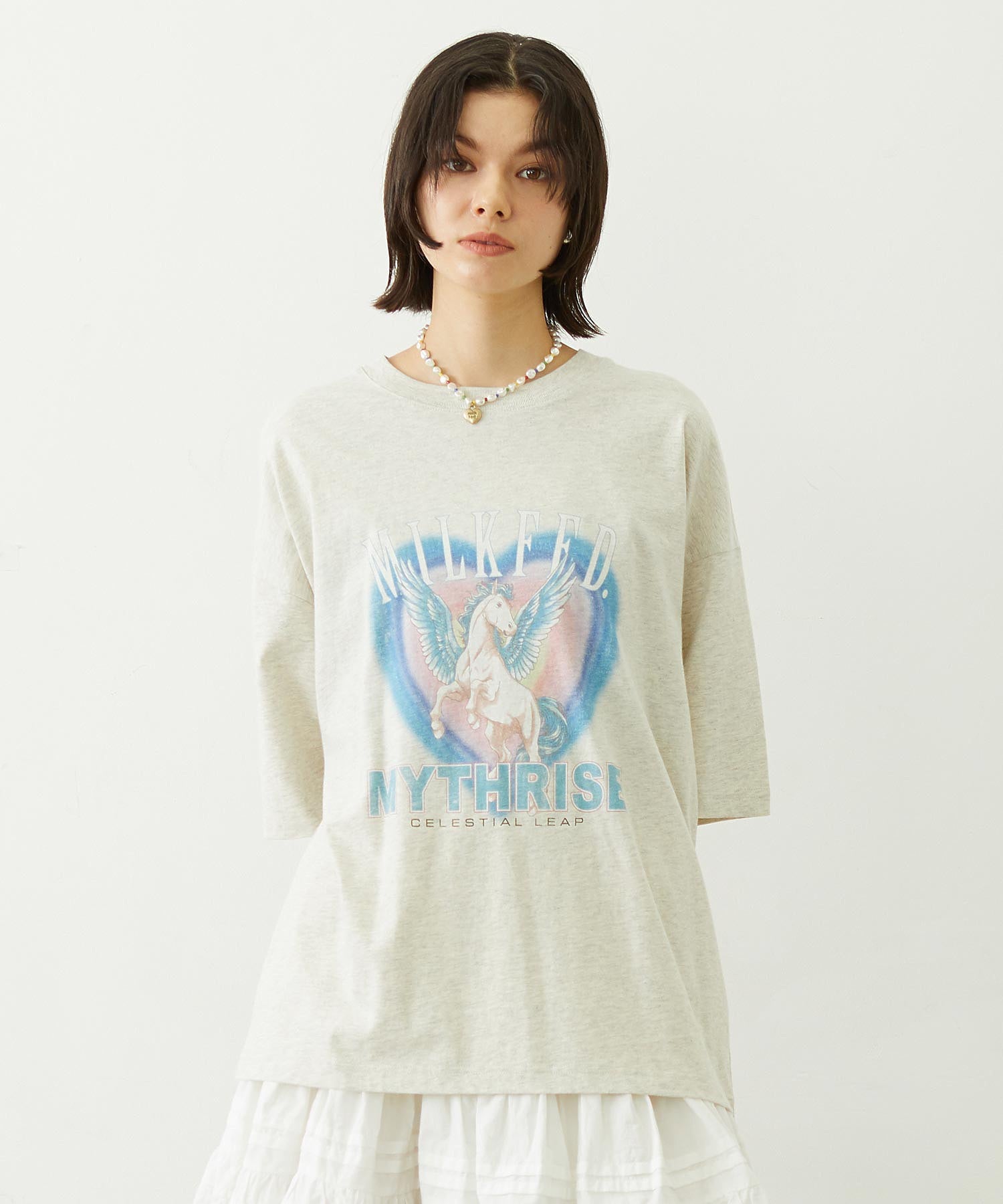 PEGASUS HEART WIDE S/S TEE