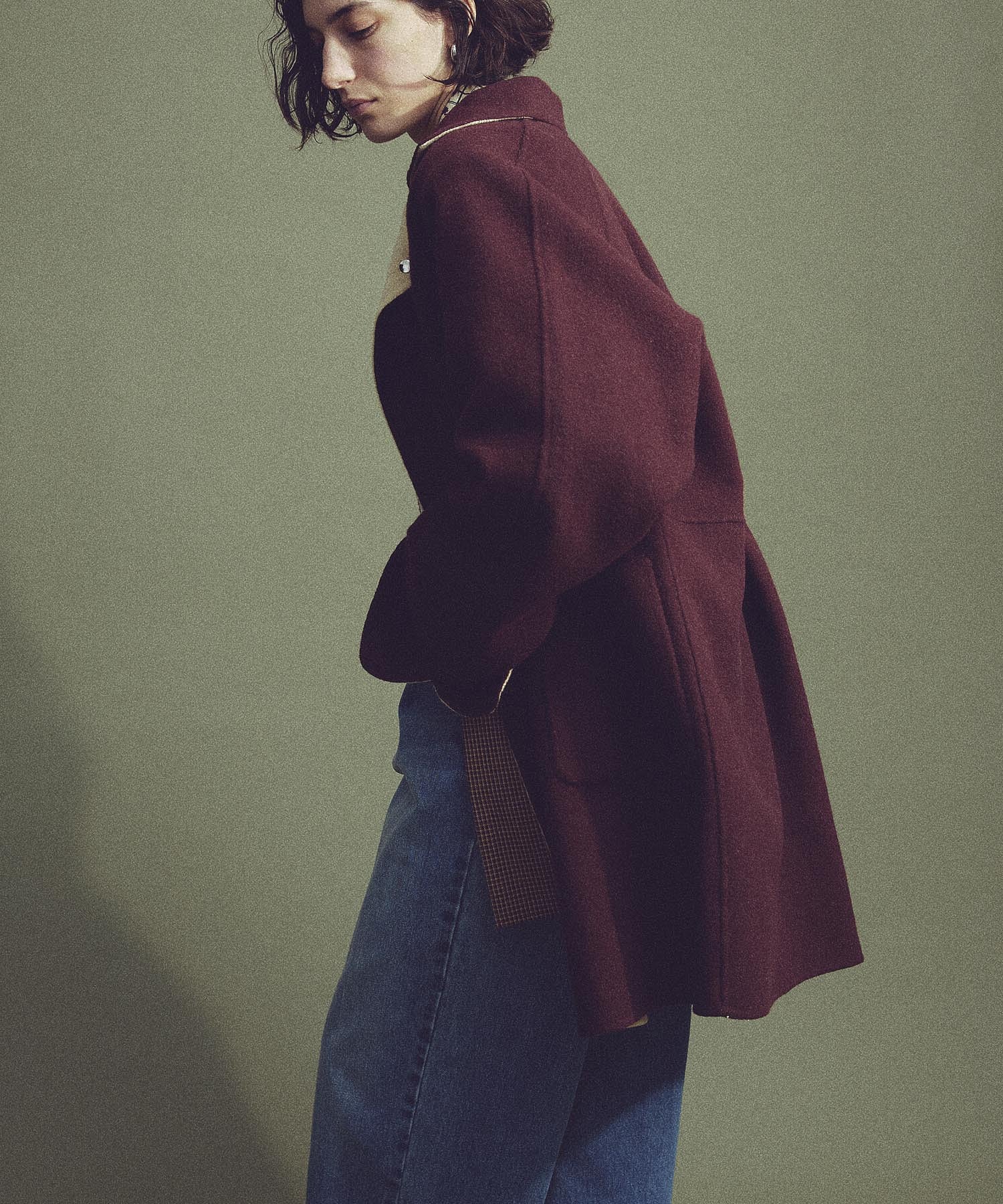 CREOLME/REVERSIBLE MIDDLE COAT