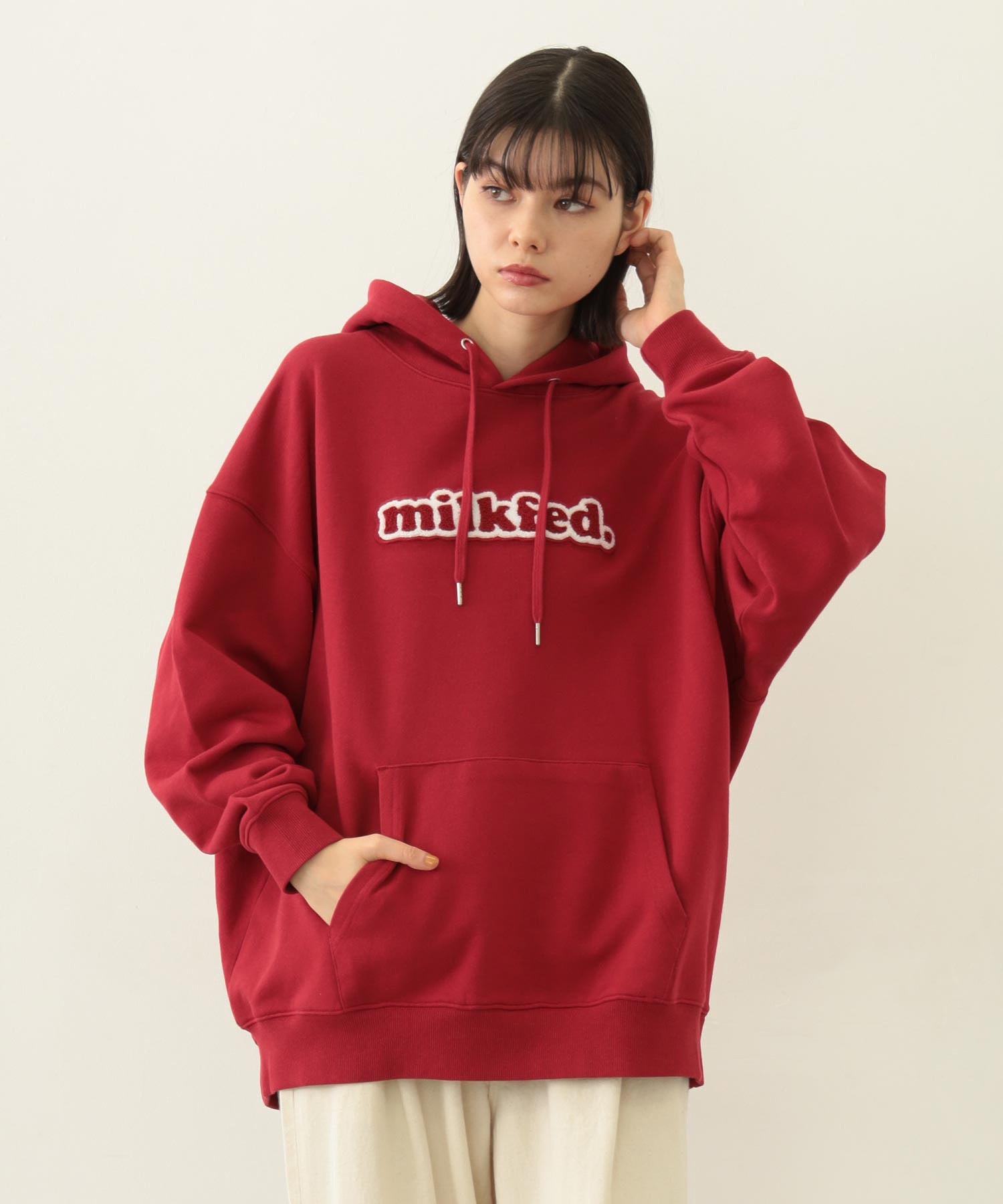COOPER LOGO WIDE SWEAT HOODIE