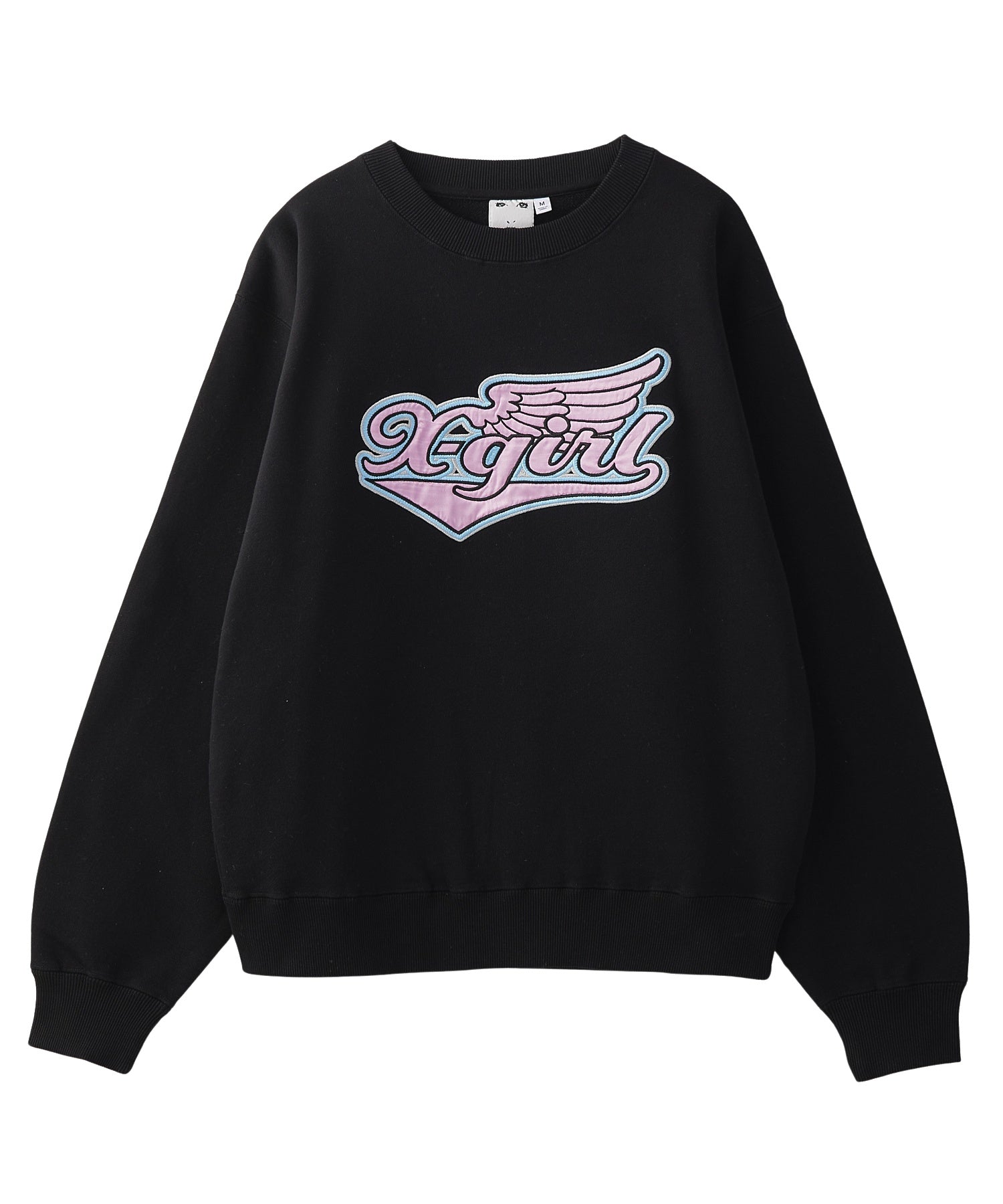 WING LOGO PATCH CREWNECK SWEAT TOP