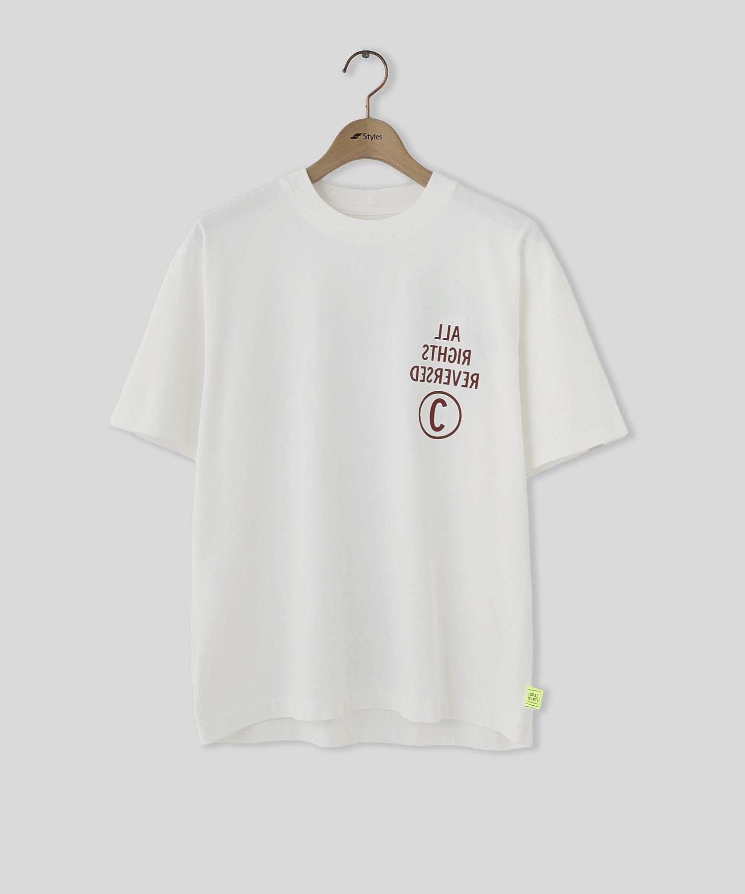 LOOSEJOINTS/ルーズジョインツ/S/S TEE KOSUKE SHONO LS26JS014KO