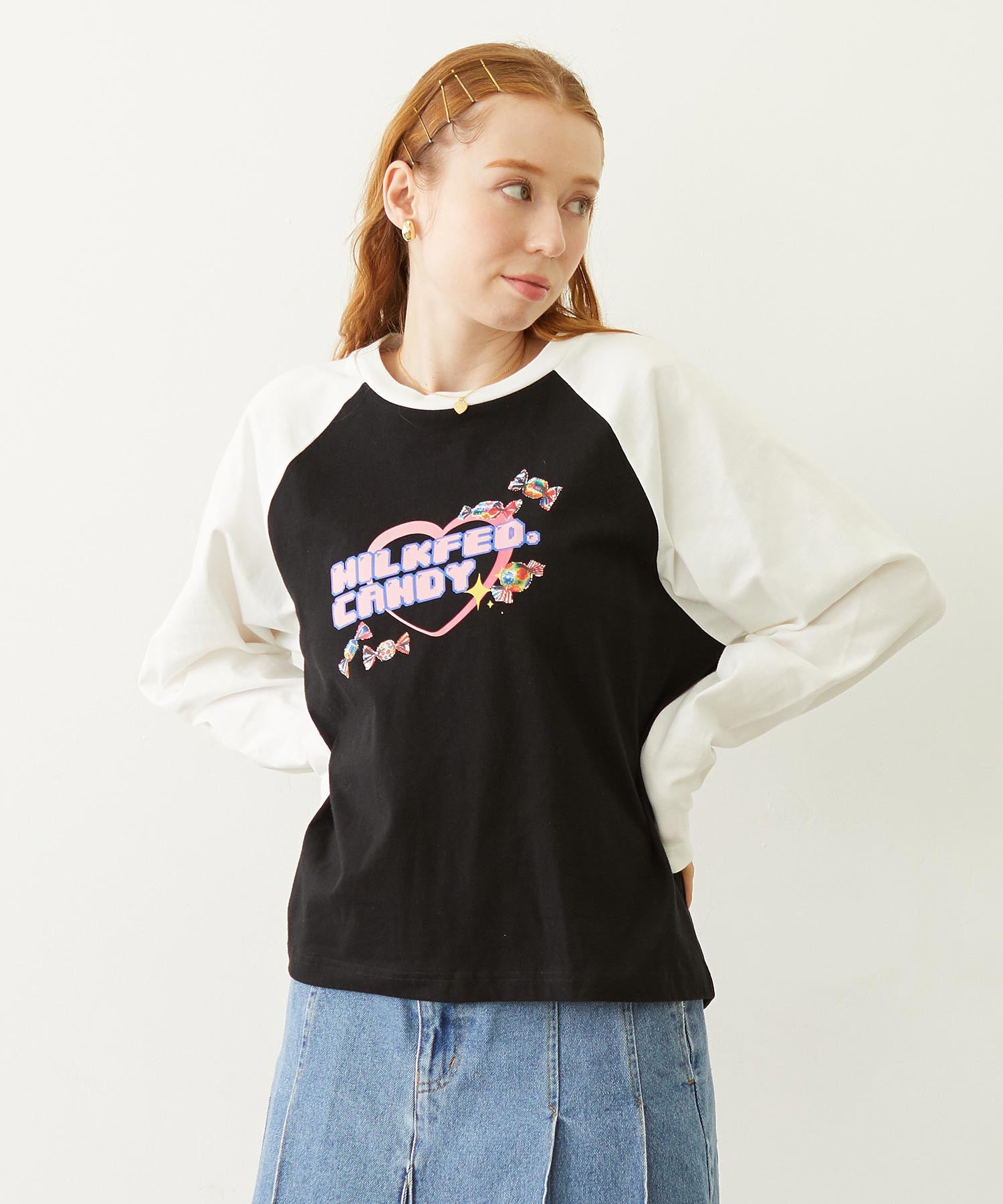 CANDY HEART LOGO B/B TEE