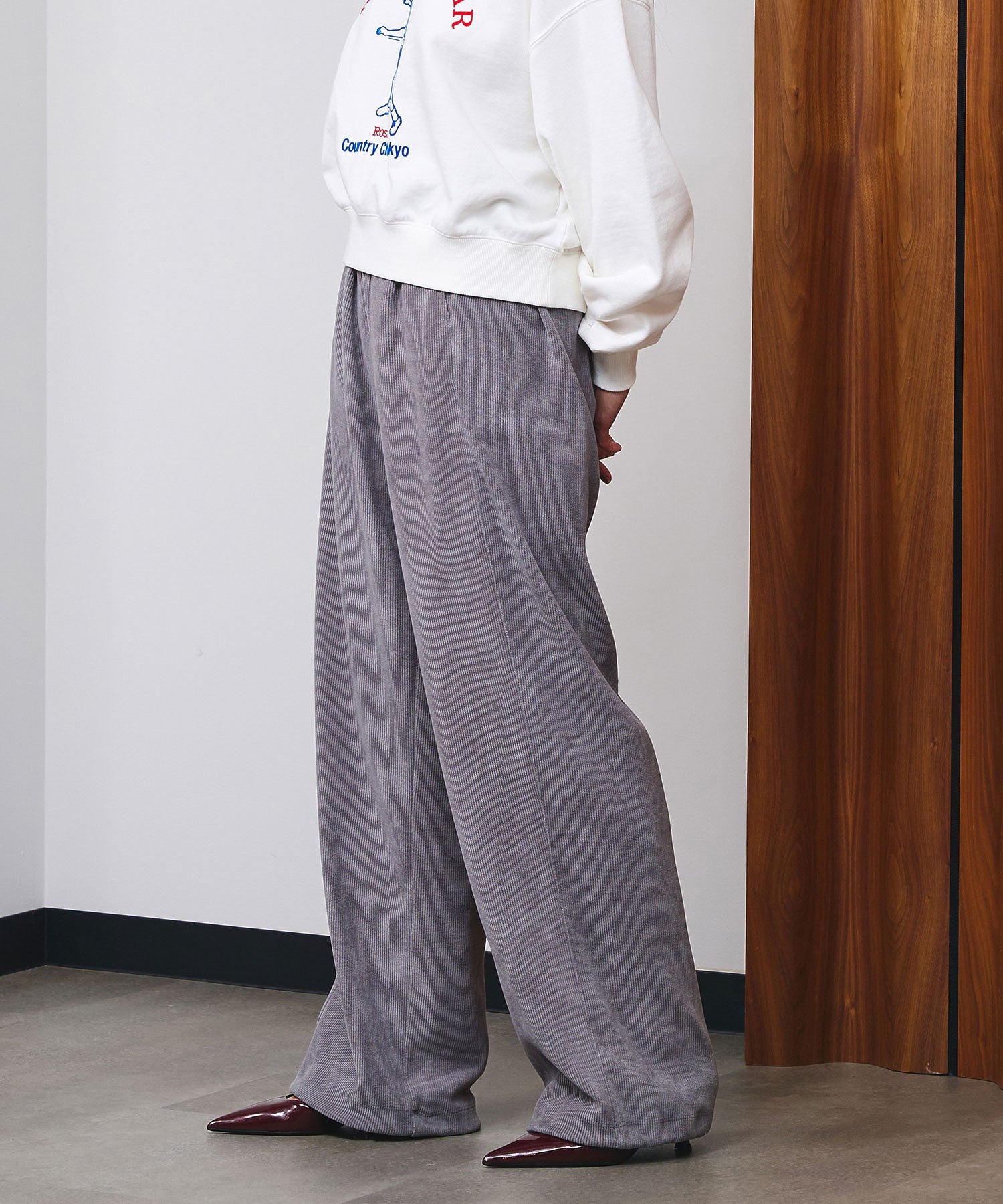 model:166cm 着用サイズ:M