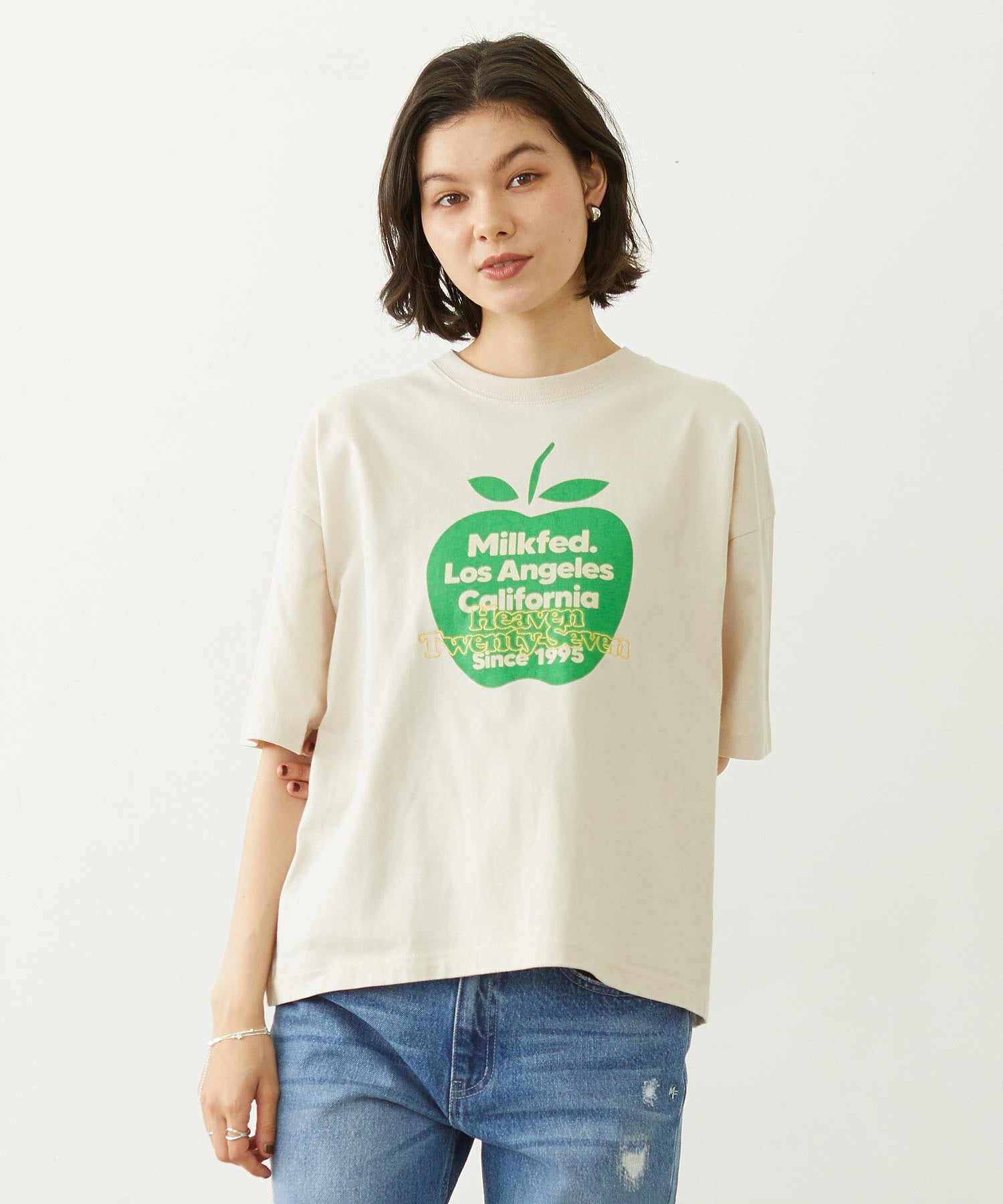 APPLE EMBROIDERY S/S TEE