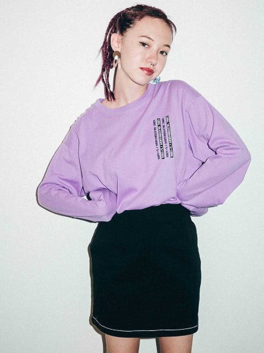 #1 X-girl x GIRL SKATEBOARDS L/S BIG TEE