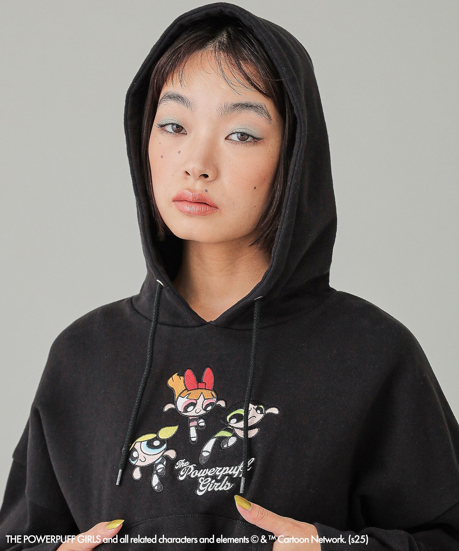 THE POWERPUFF GIRLS × X-girl SWEAT HOODIE