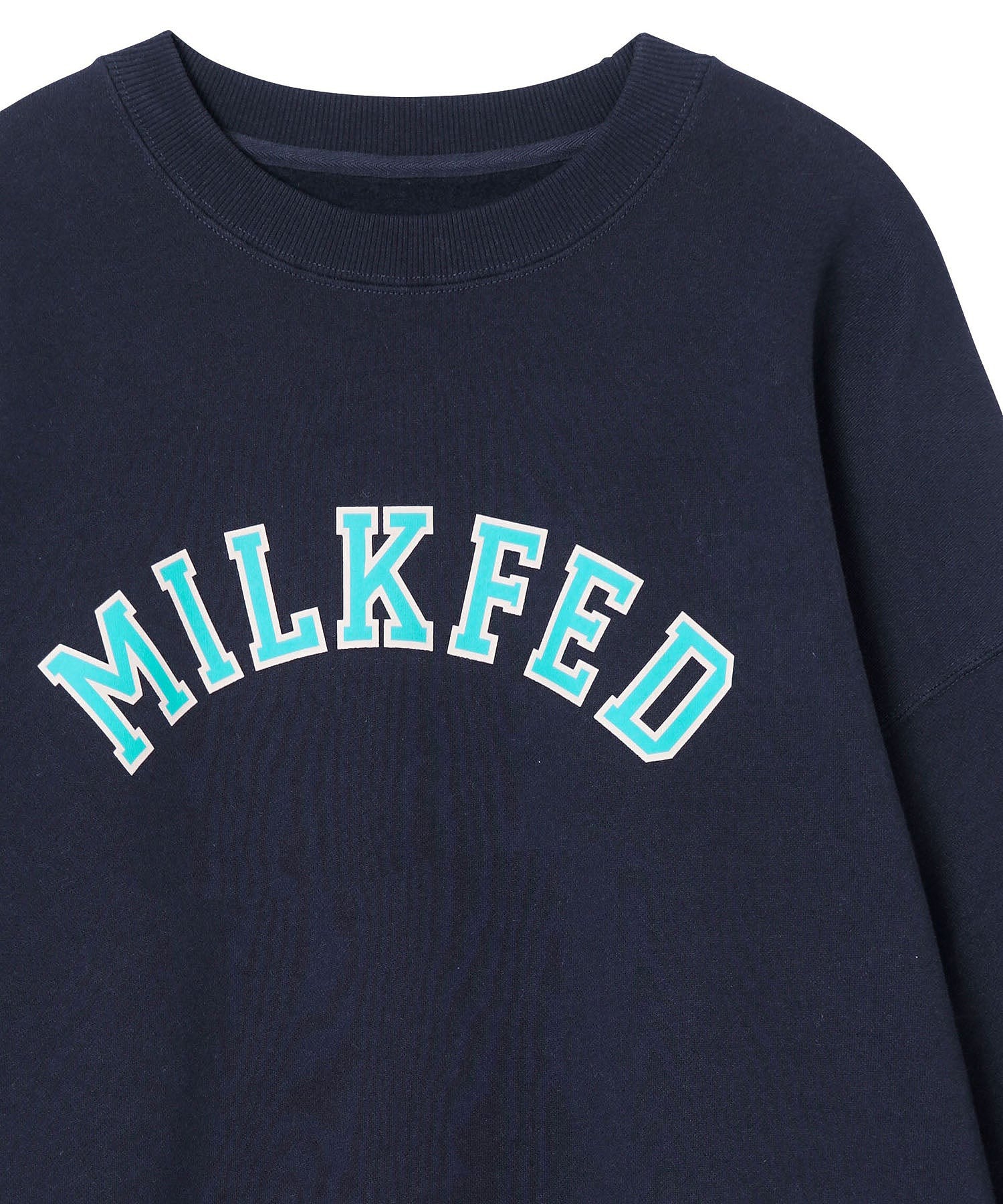 VARSITY LOGO BIG SWEAT TOP MILKFED.