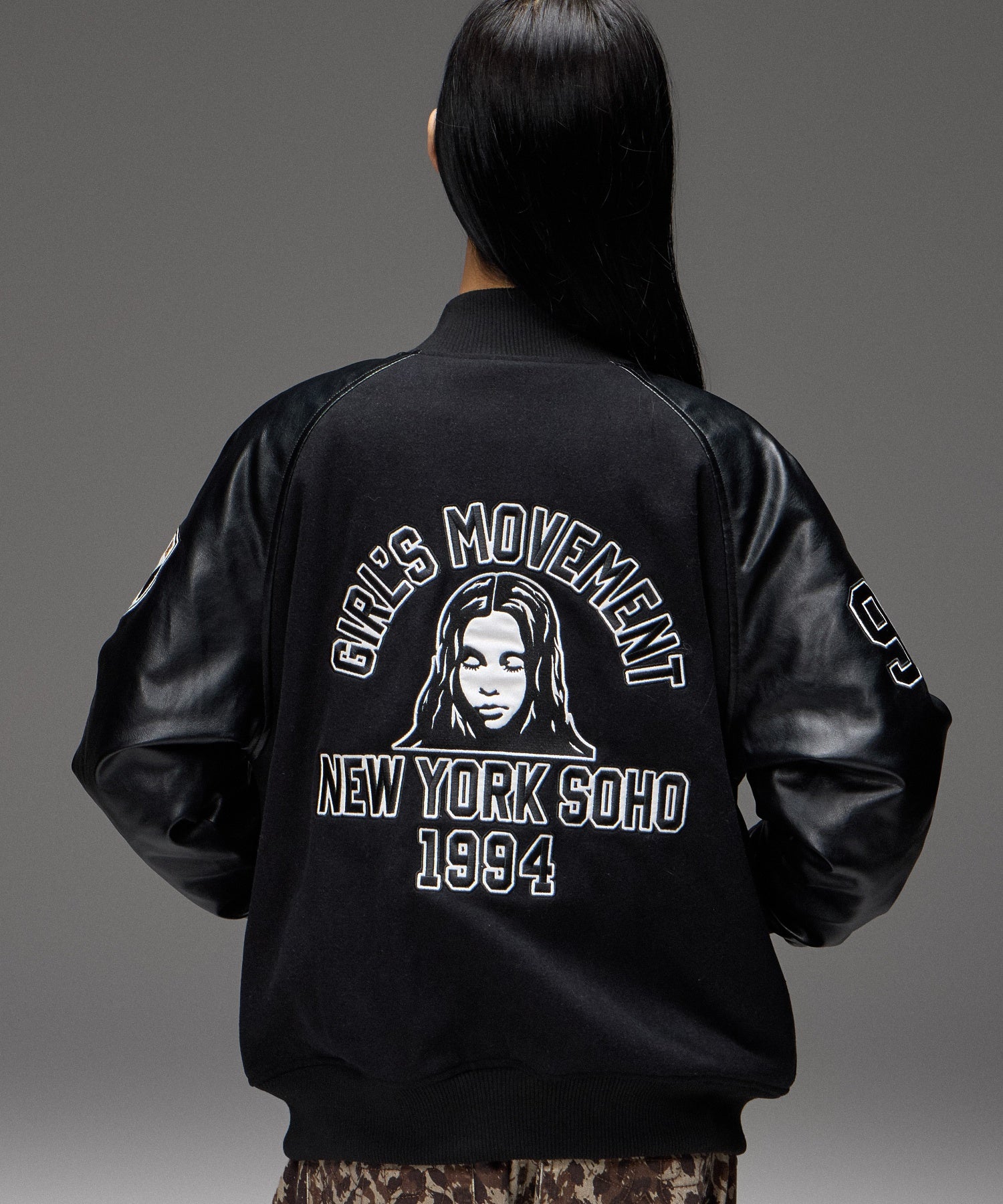 FACE PATCH STADIUM JACKET