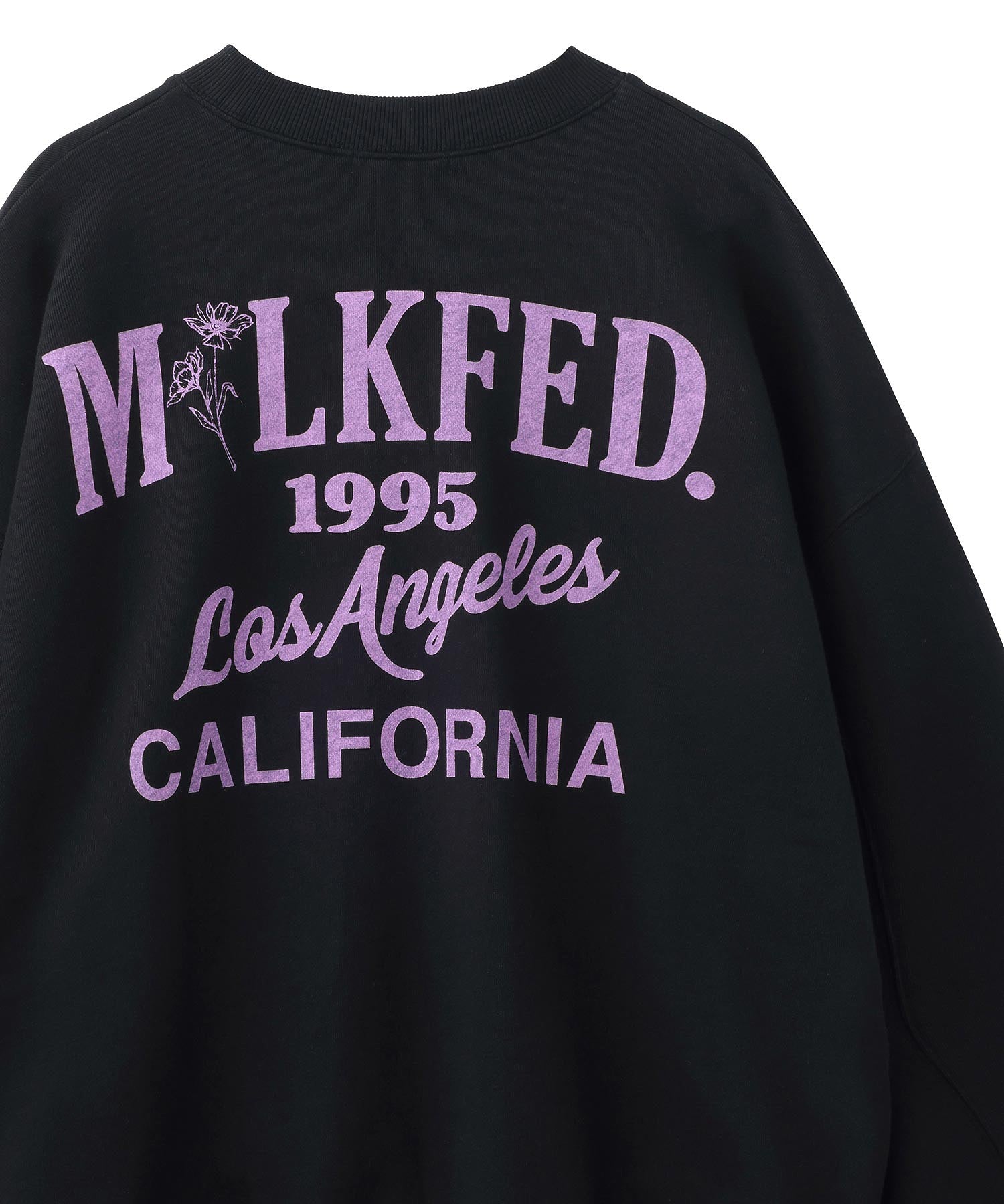 FLOWER LOGO SWEAT TOP MILKFED.