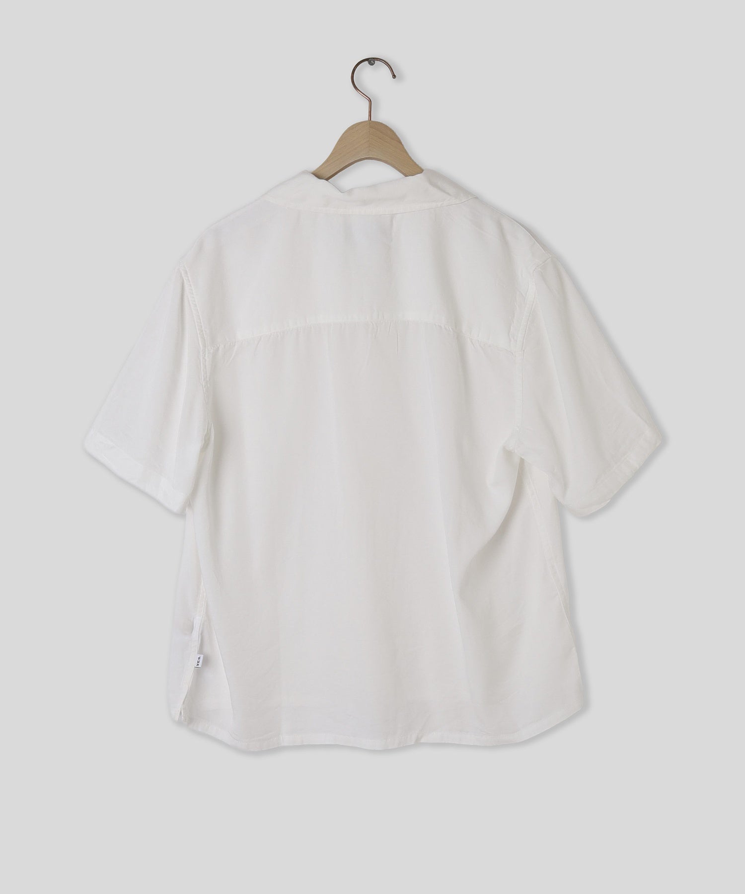 WAX LONDON/ワックスロンドン/CURZON SS SHIRT DRAPEY TENCEL TWILL OFW