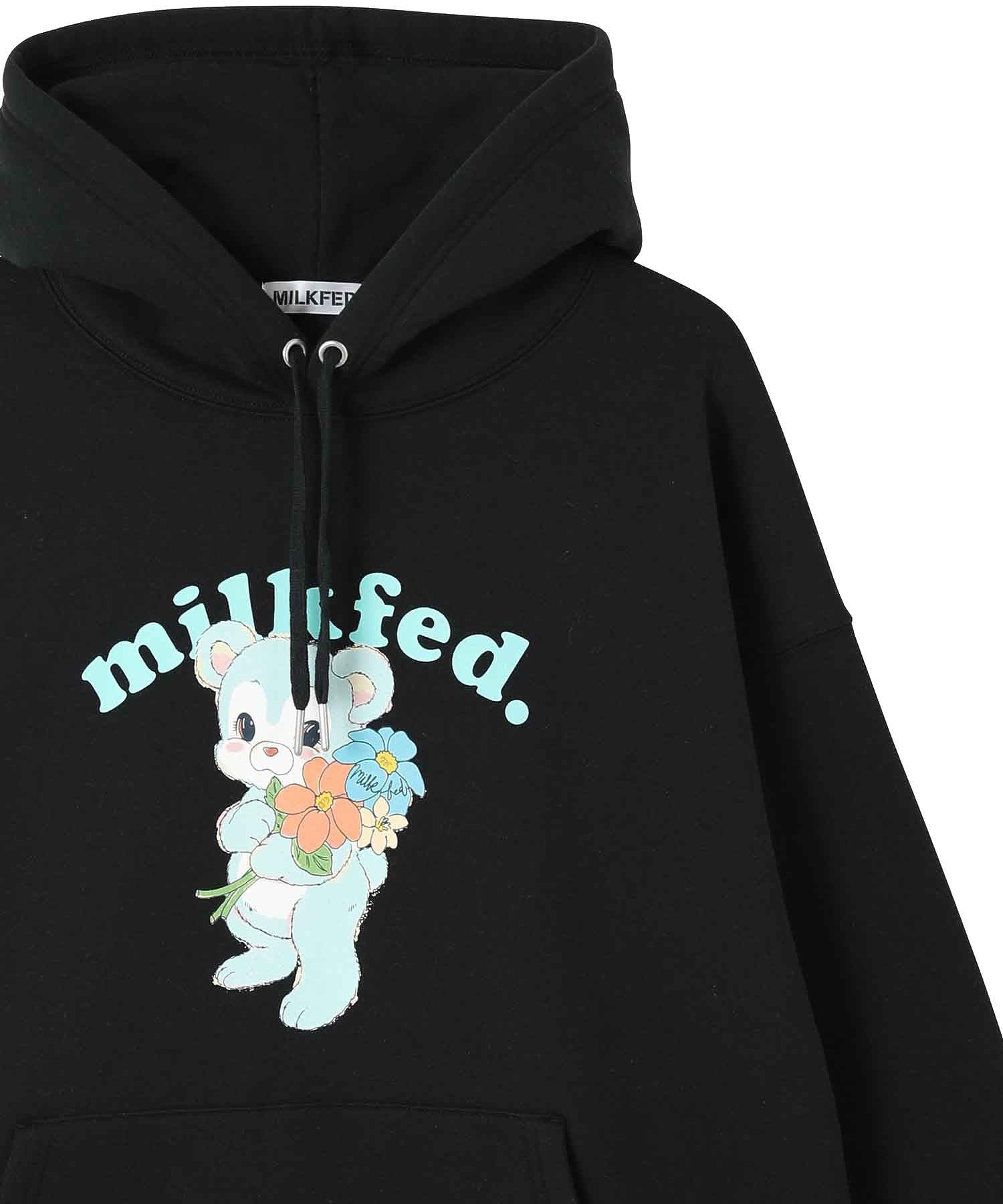 FLOWER BEAR BIG SWEAT HOODIE MILKFED.