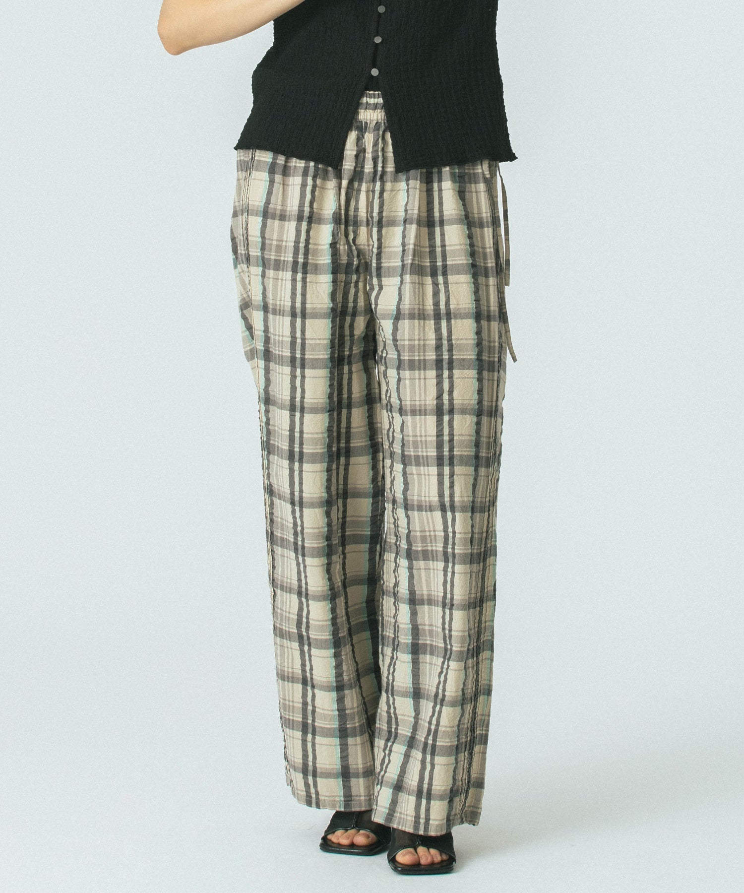 CHECK SUCKER EASY PANTS