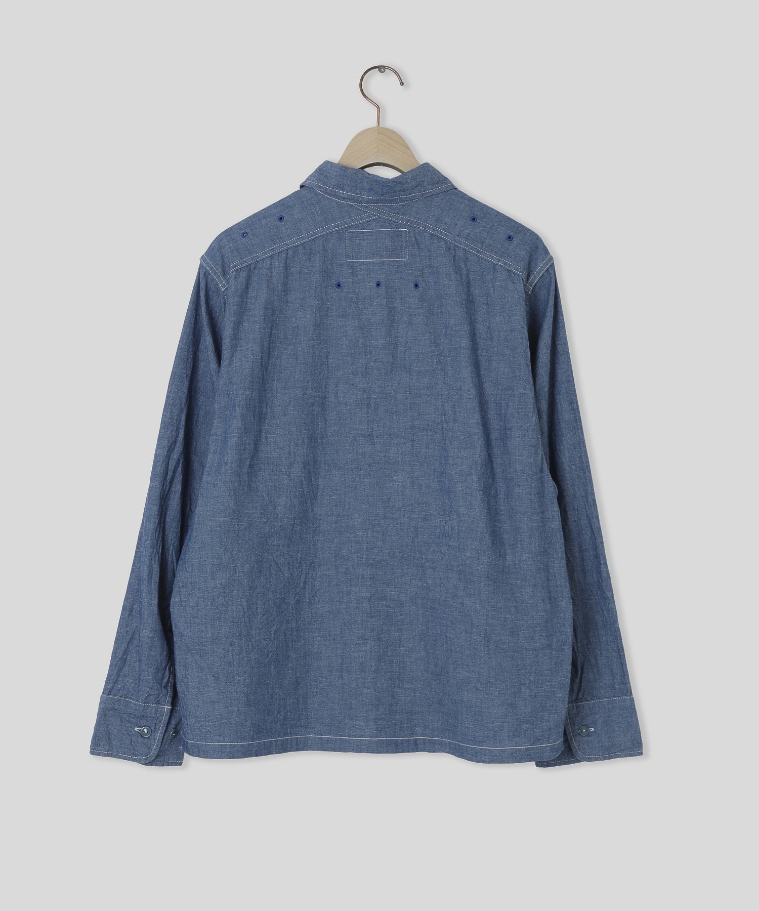 HOMBRENINO/オンブレ・ニーニョ/CORONA UTILITY EYELET SHIRT HN0261
