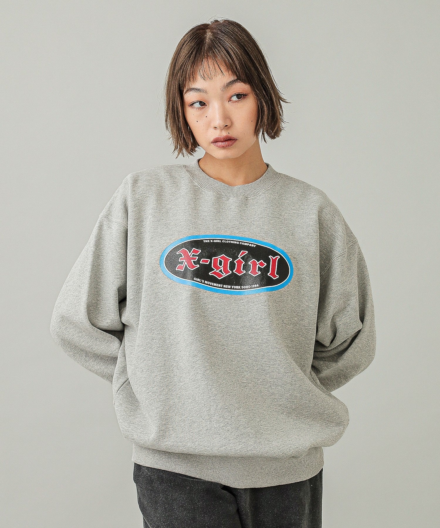 CLASSIC OVAL LOGO SWEAT TOP